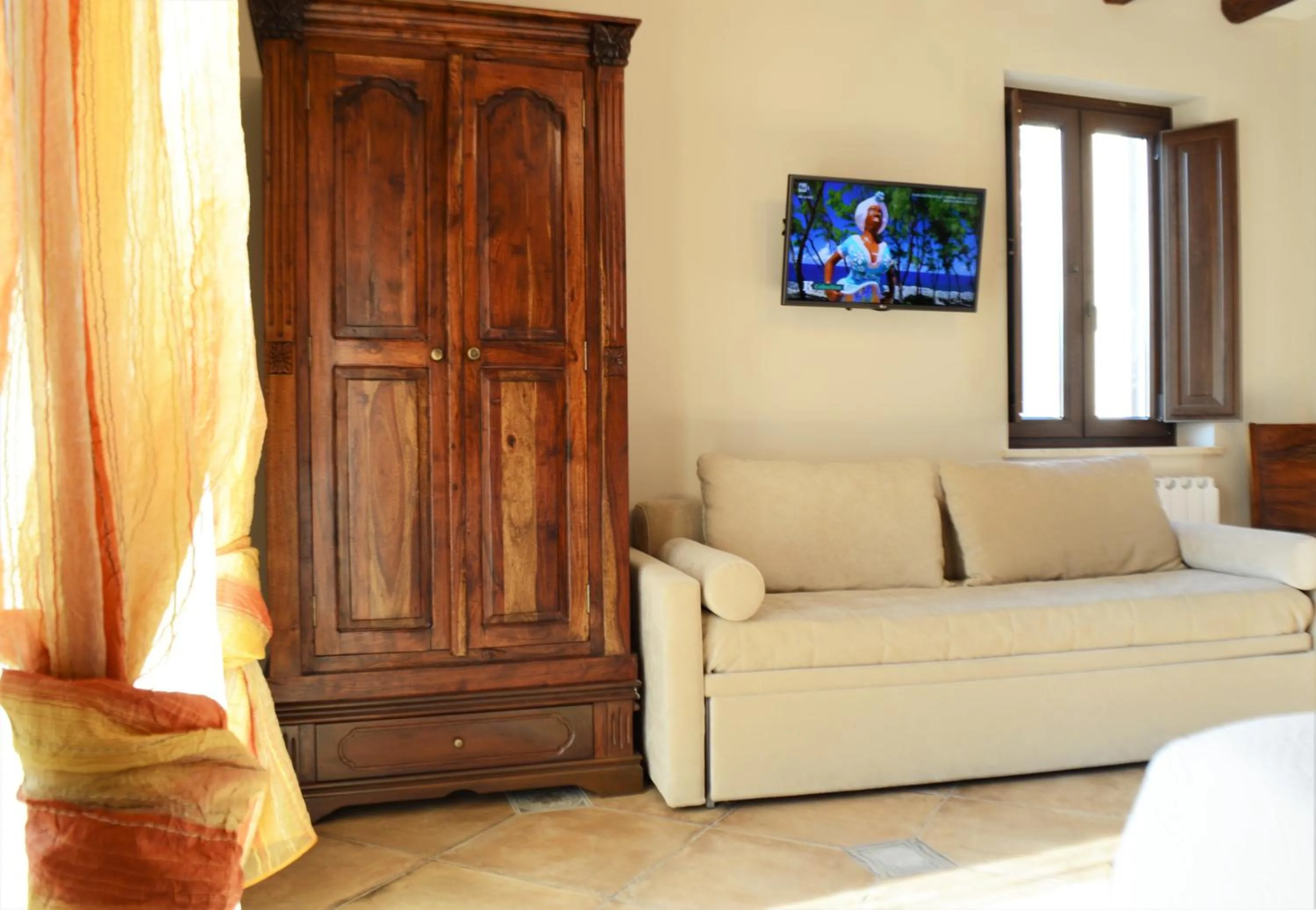 Seating area in Il Castello