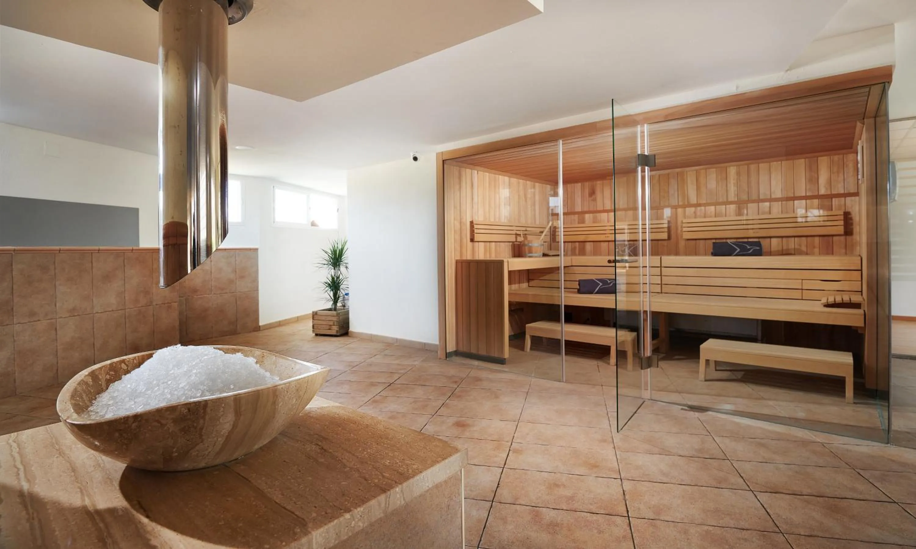 Sauna, Bed in Grupotel Port D´Alcudia