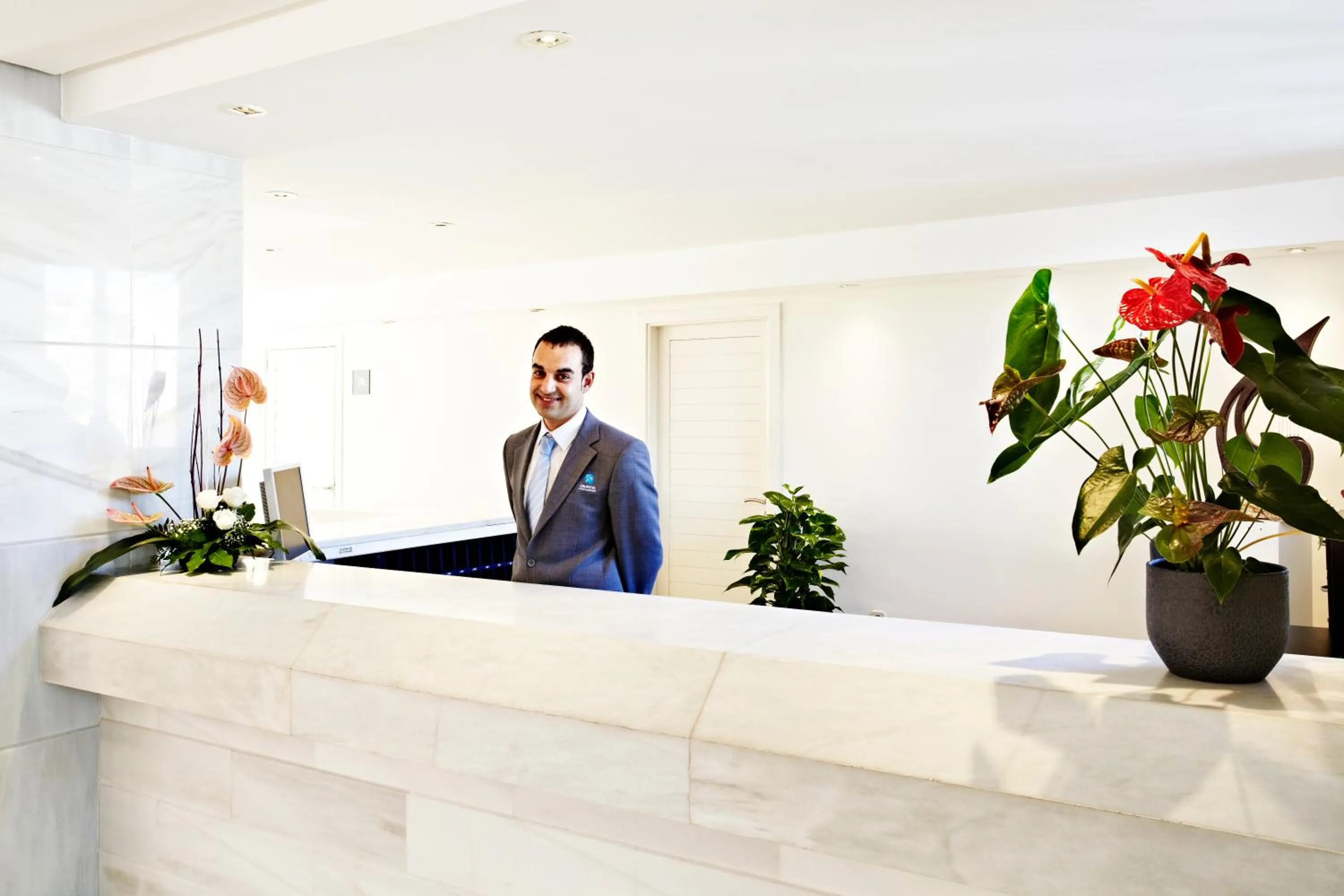 Lobby or reception in Grupotel Port D´Alcudia
