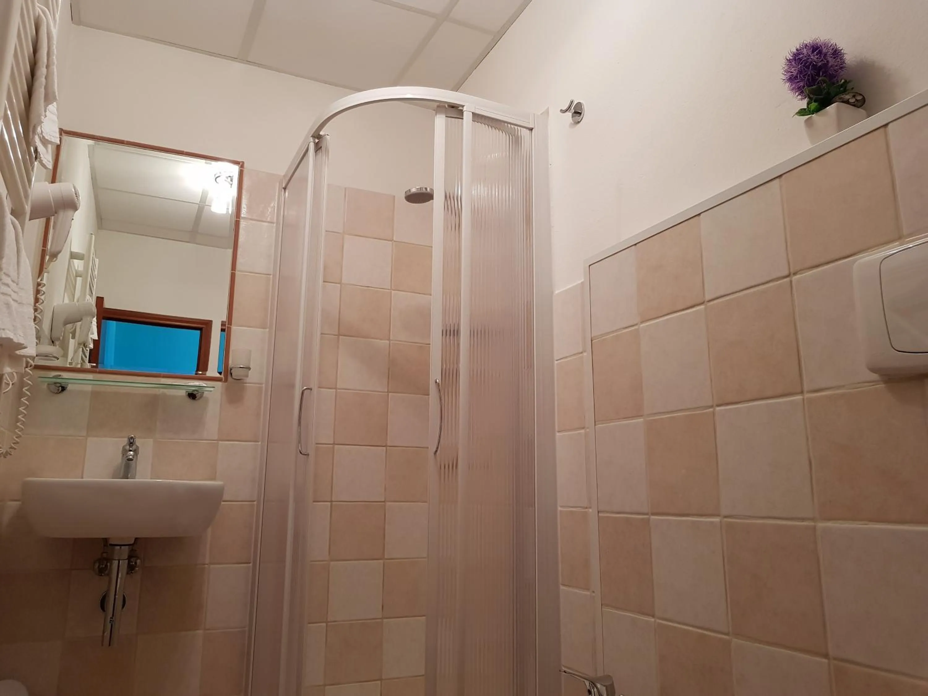 Shower in Locanda B&B Momo
