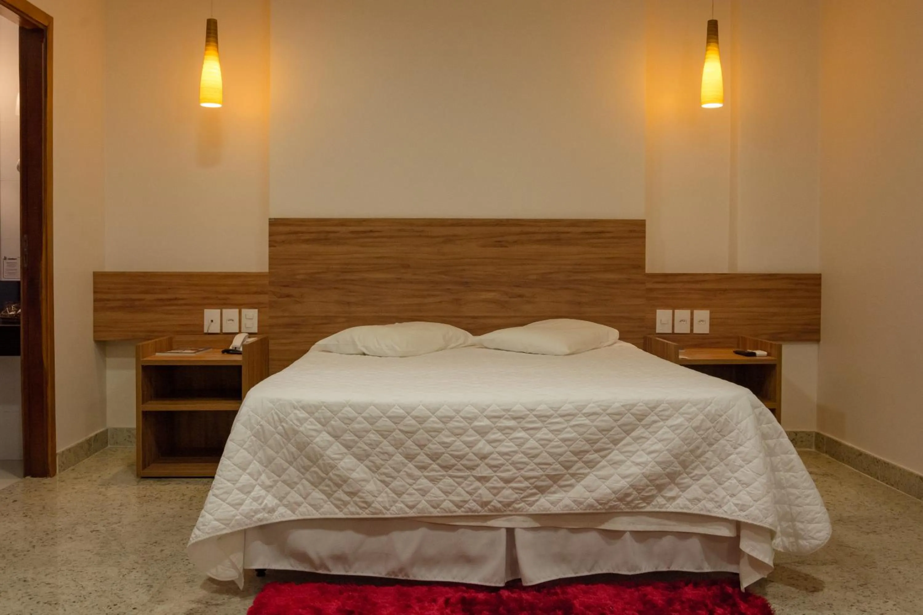 Bed in Lindóya Hotel