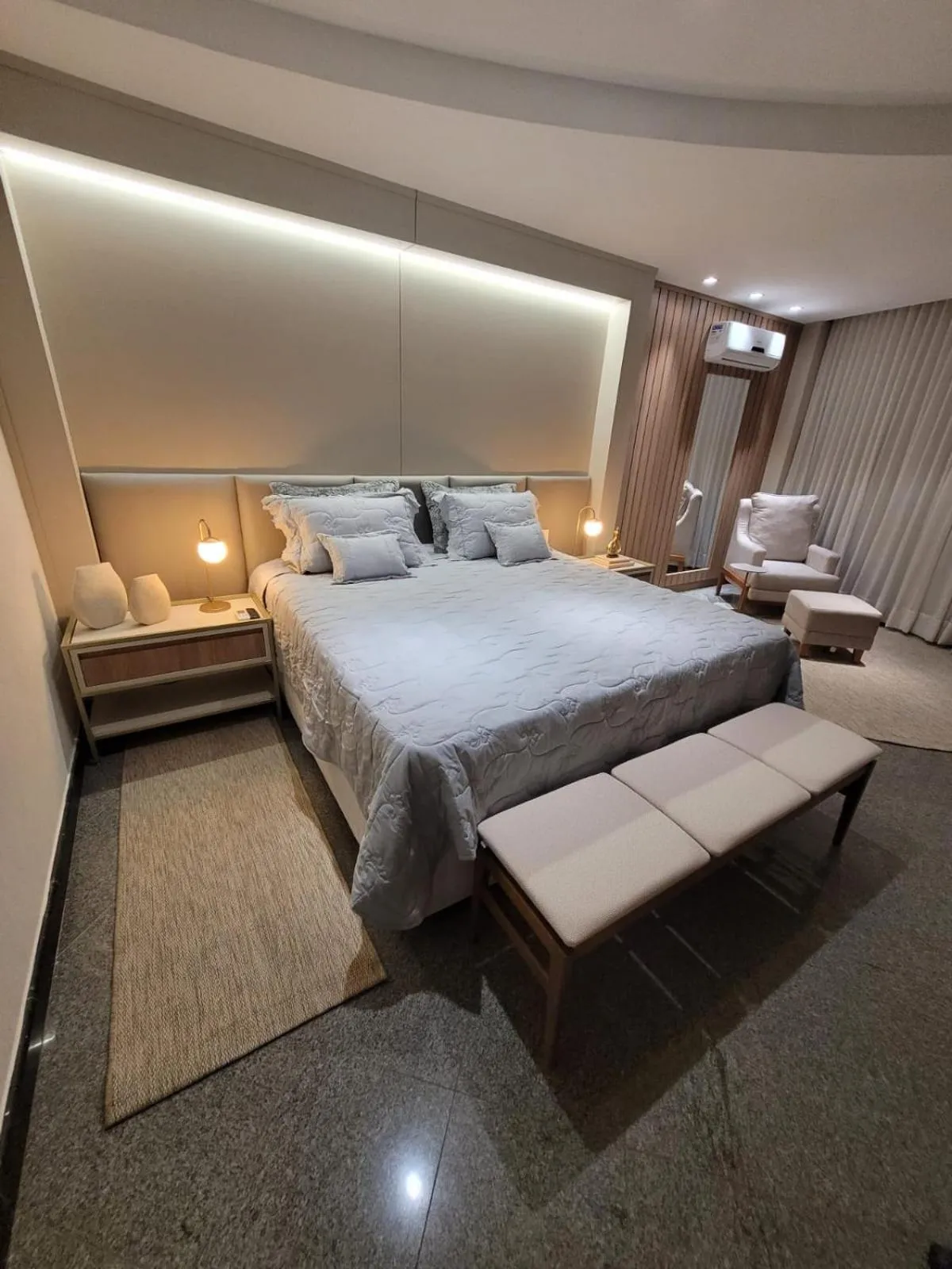 Bed in Lindóya Hotel