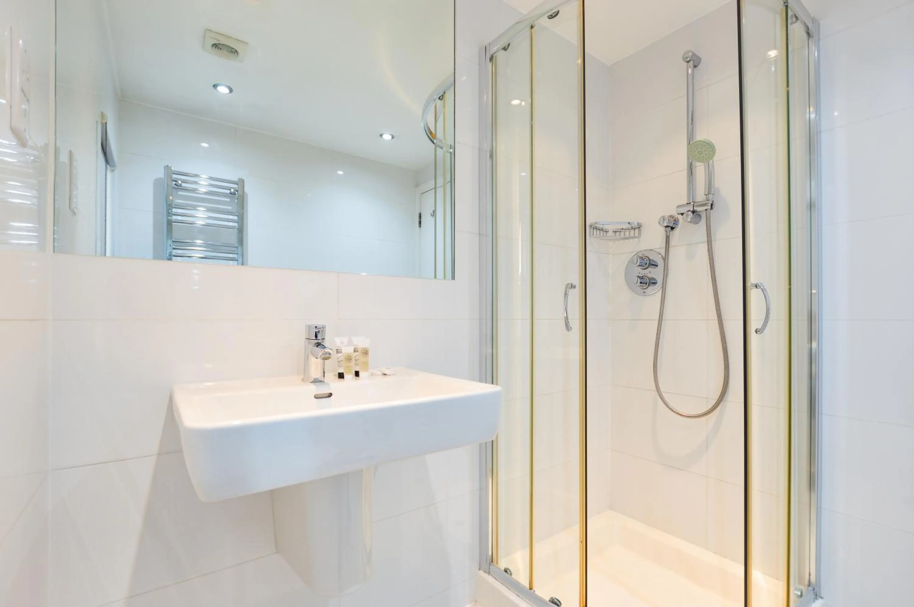 Shower in Paddington Green Serviced Apartments by Concept Apartments