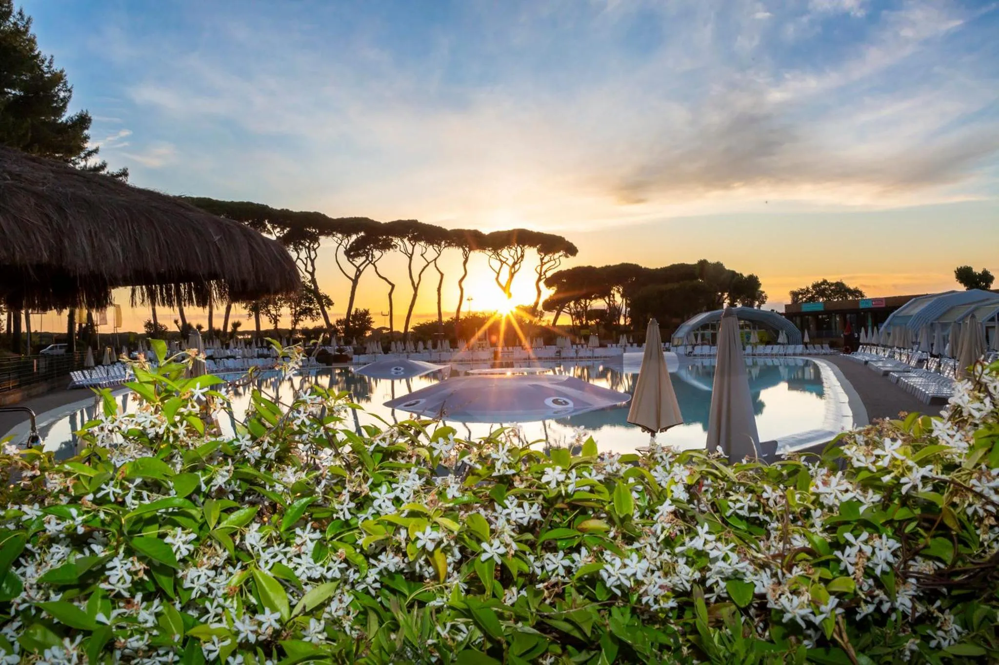 Aqua park in hu Park Albatros village