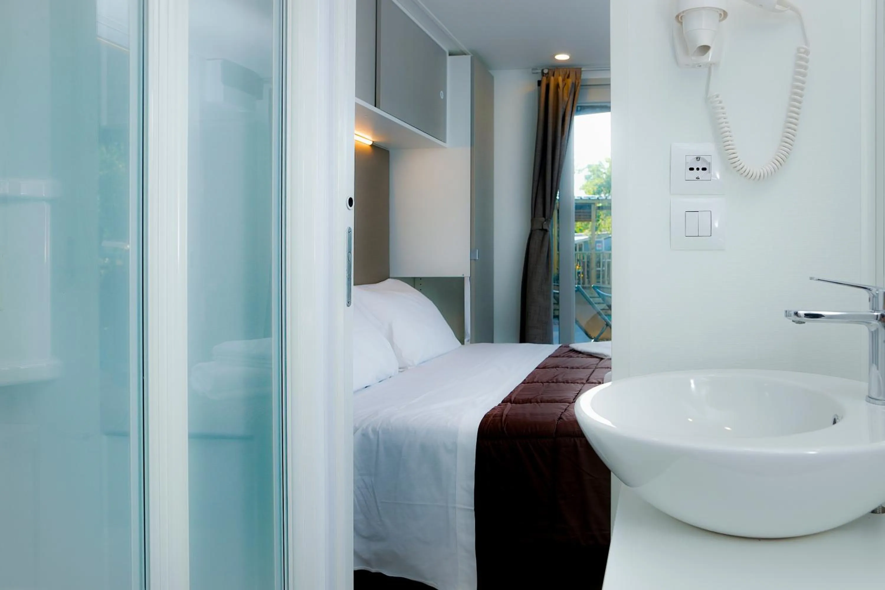 Bathroom, Bed in hu Park Albatros village