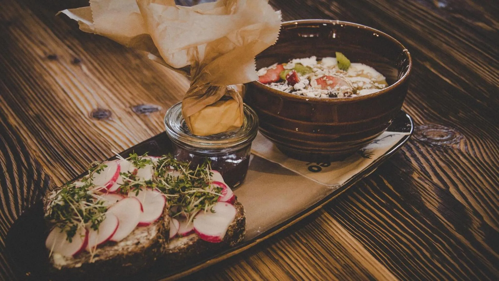 Breakfast in Cafe-Restaurant LEO