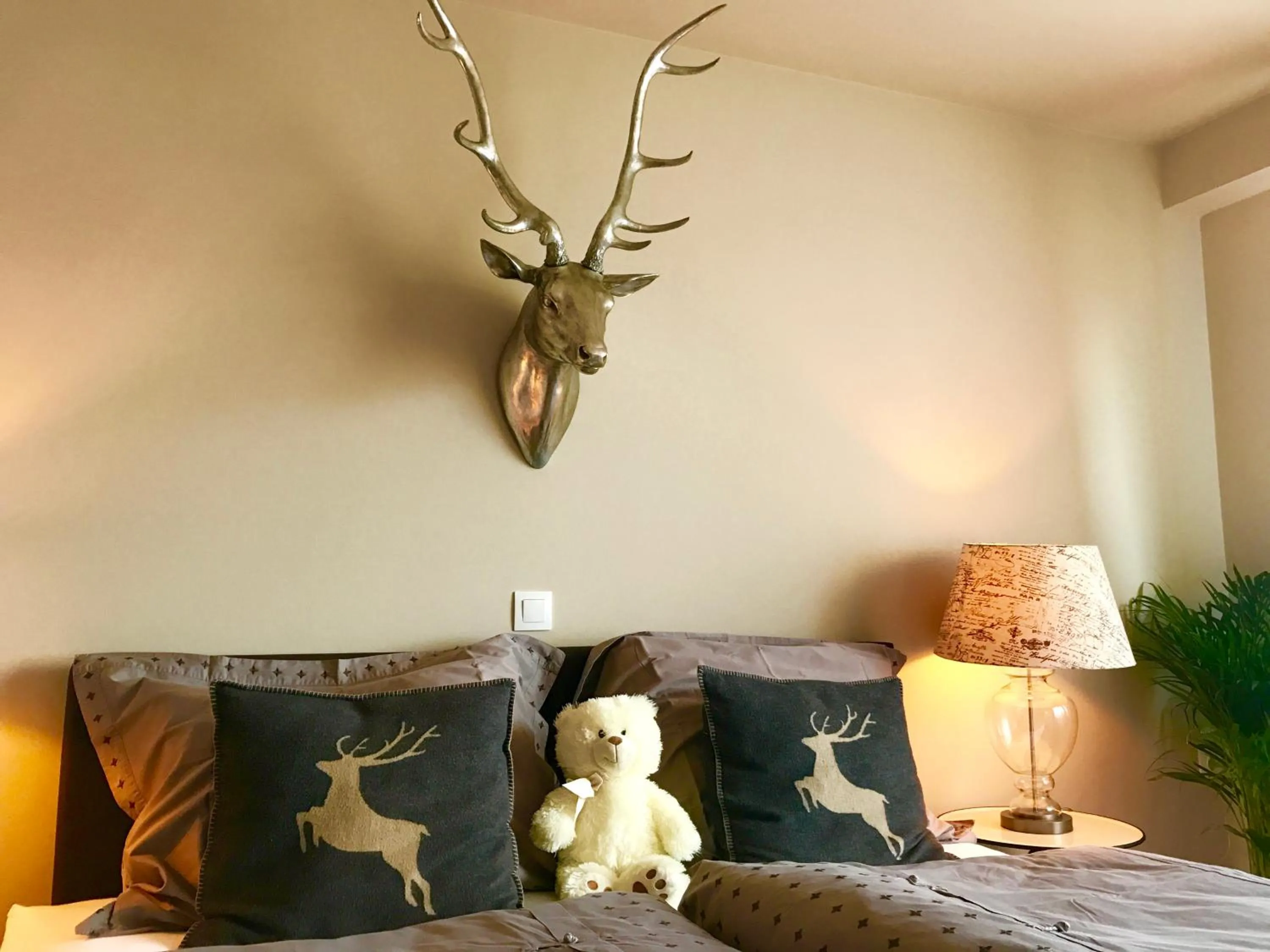 Decorative detail, Bed in Cafe-Restaurant LEO