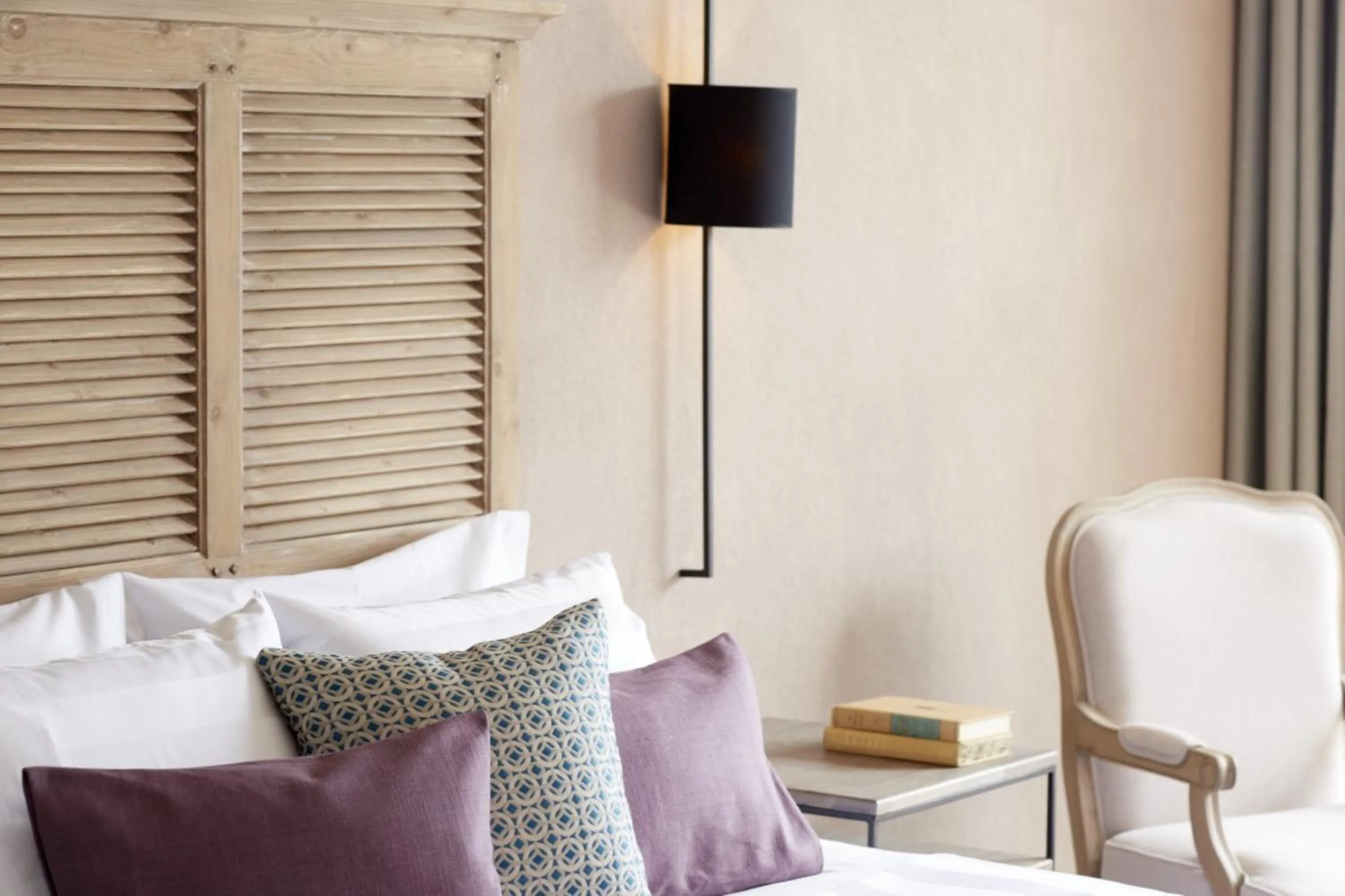 Decorative detail, Bed in Nido, Mar-Bella Collection an SLH hotel