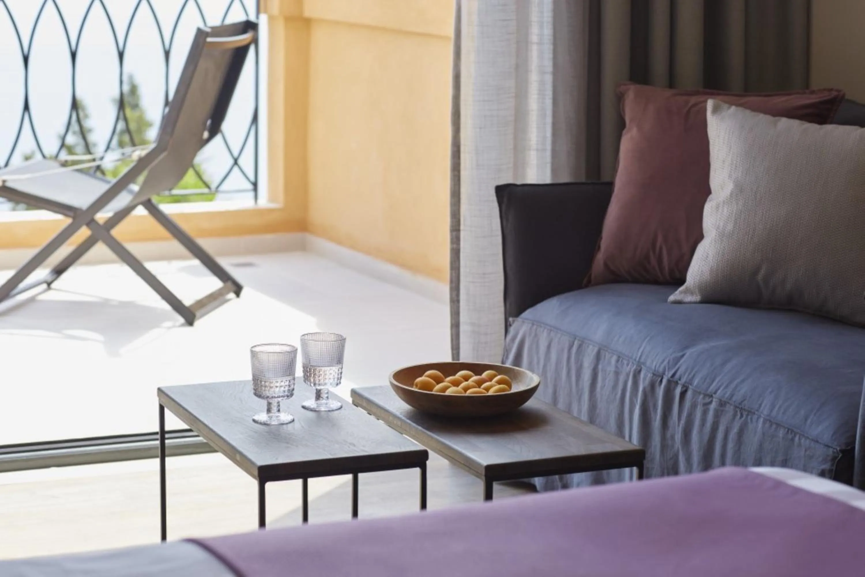 Decorative detail, Bed in Nido, Mar-Bella Collection an SLH hotel