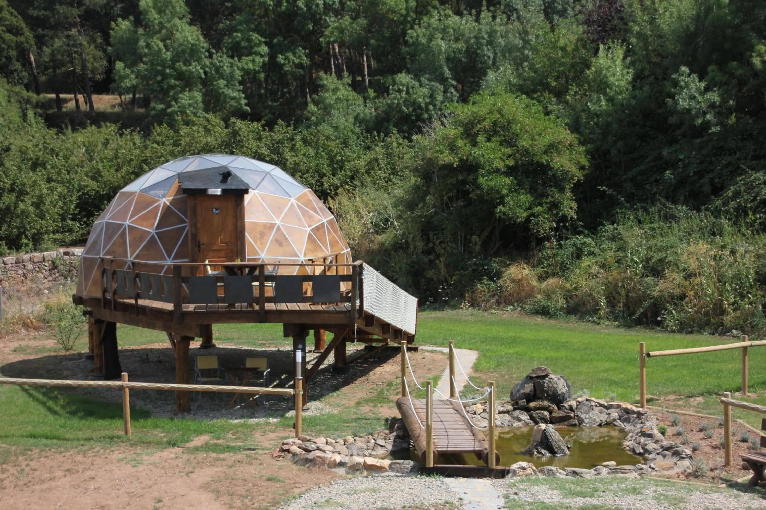 Garden in Xalet De Prades