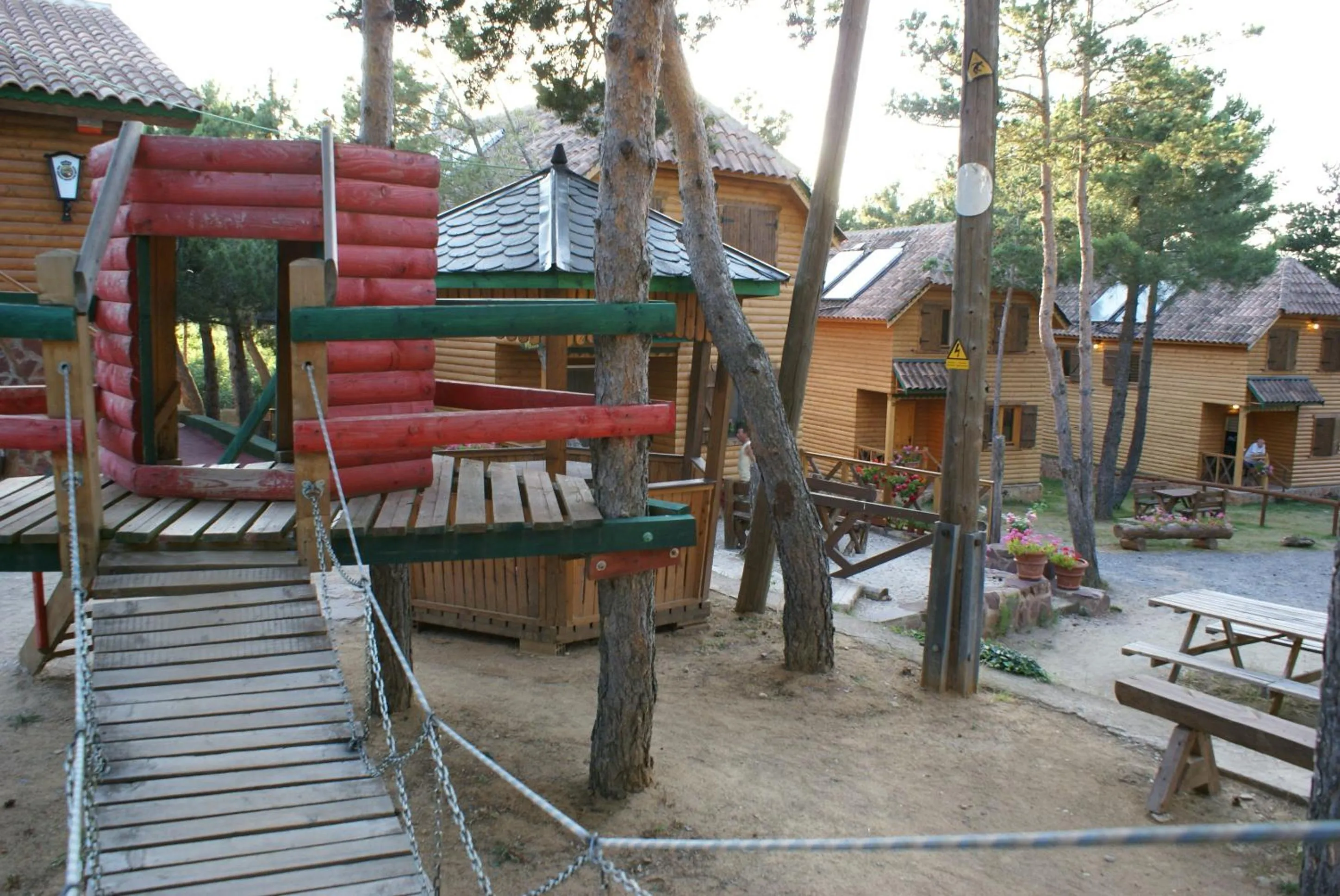Children play ground in Xalet De Prades