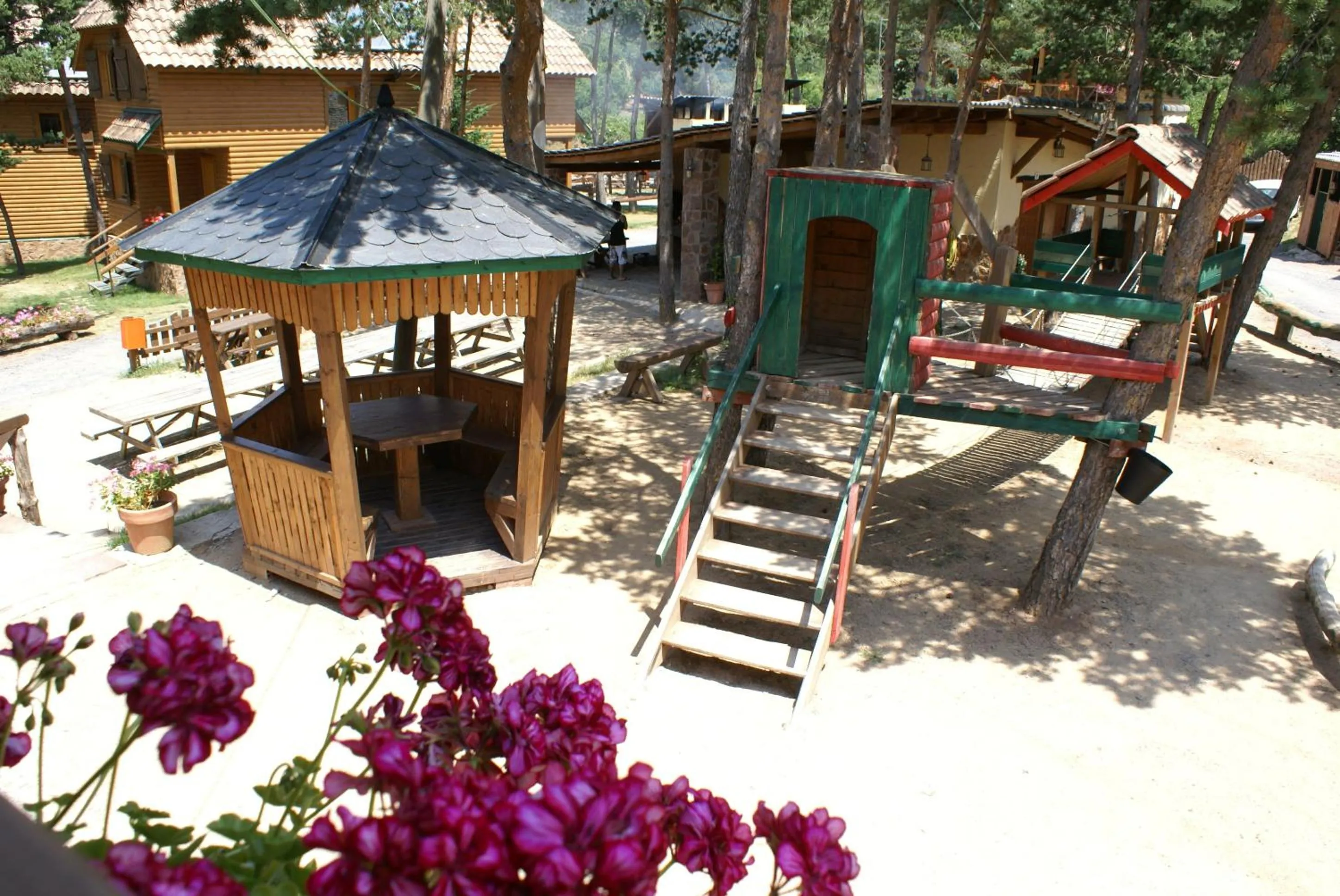 Children play ground in Xalet De Prades