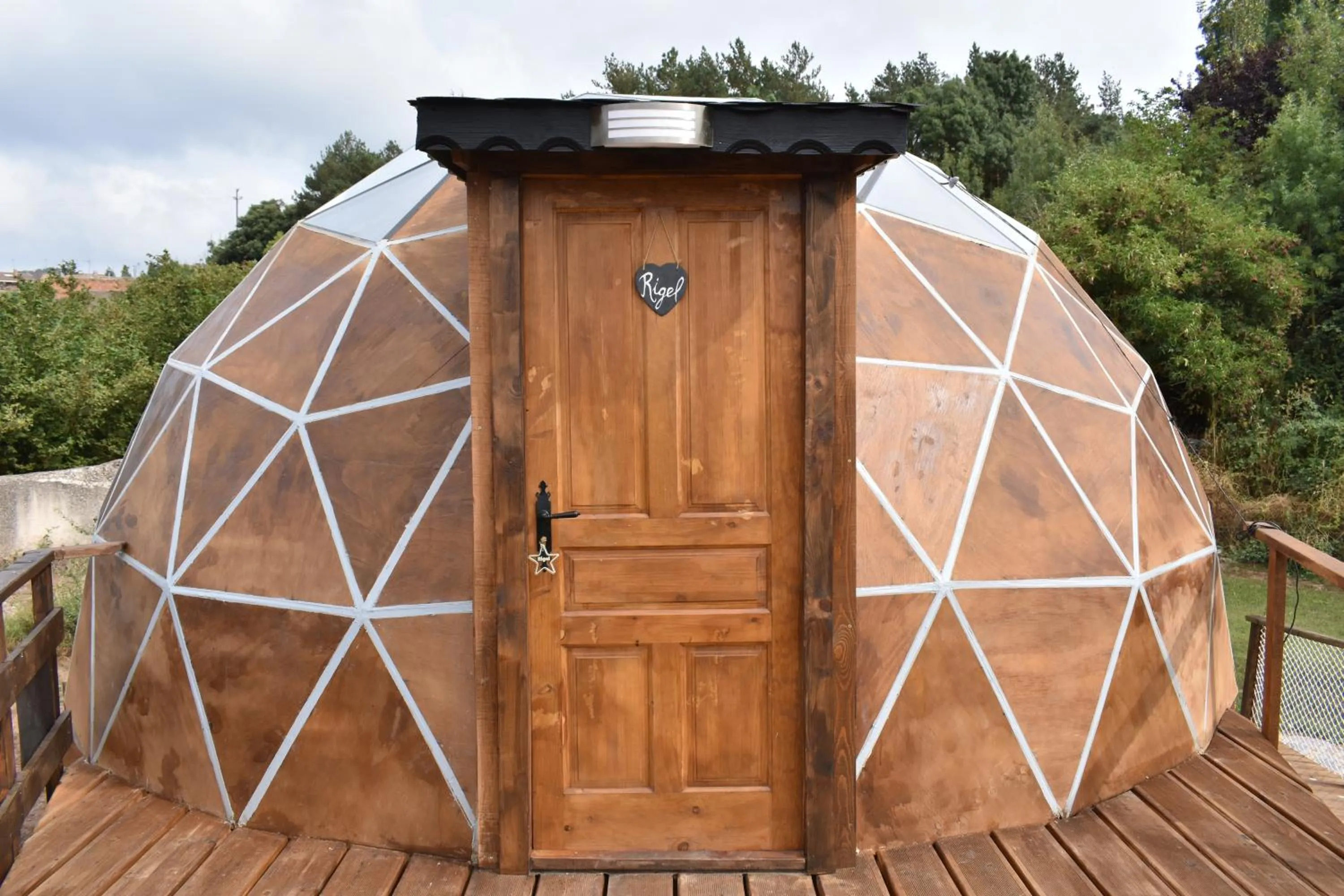 Decorative detail in Xalet De Prades