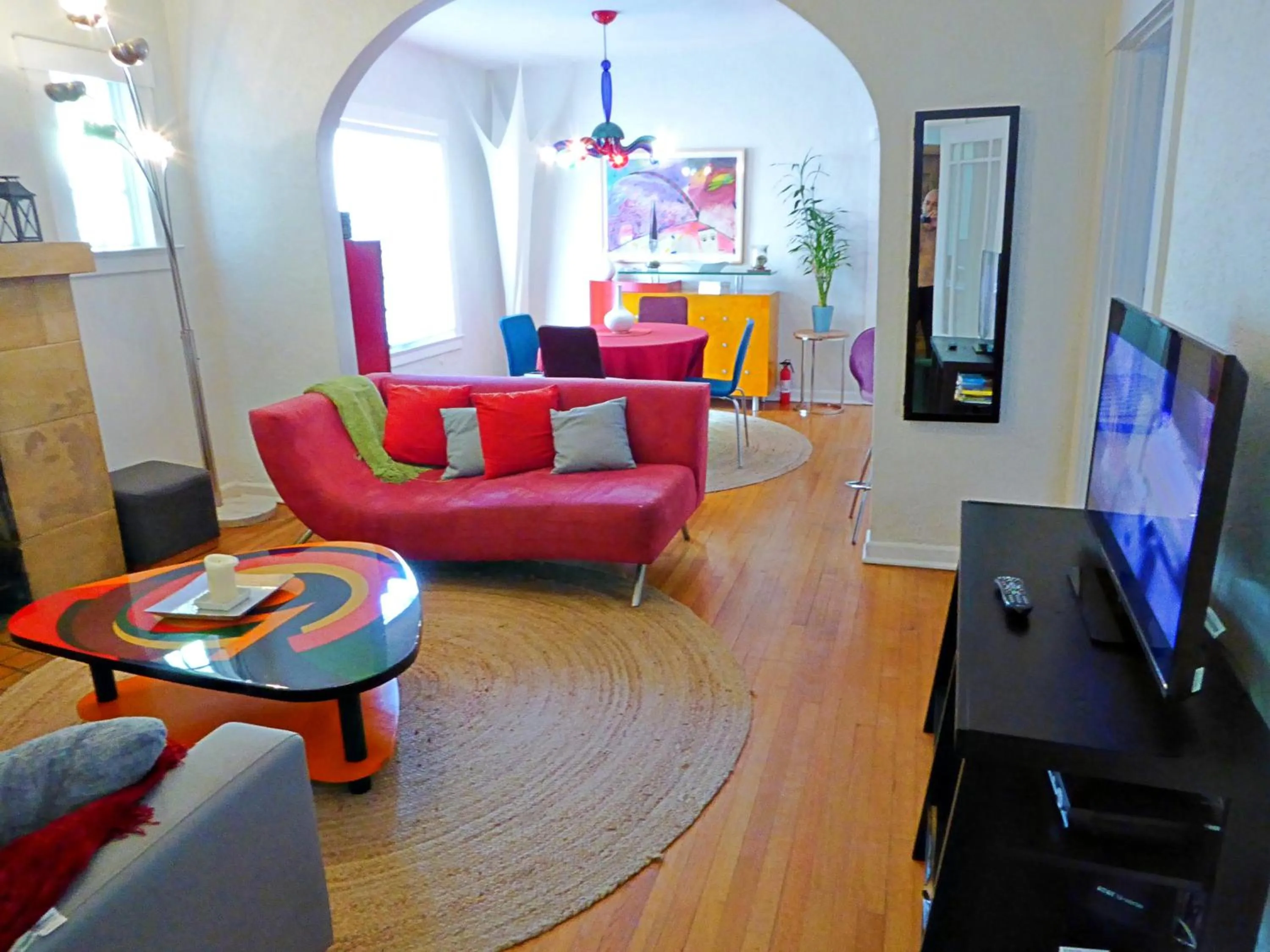 Living room in Magical villa -Private pool-spa & garden