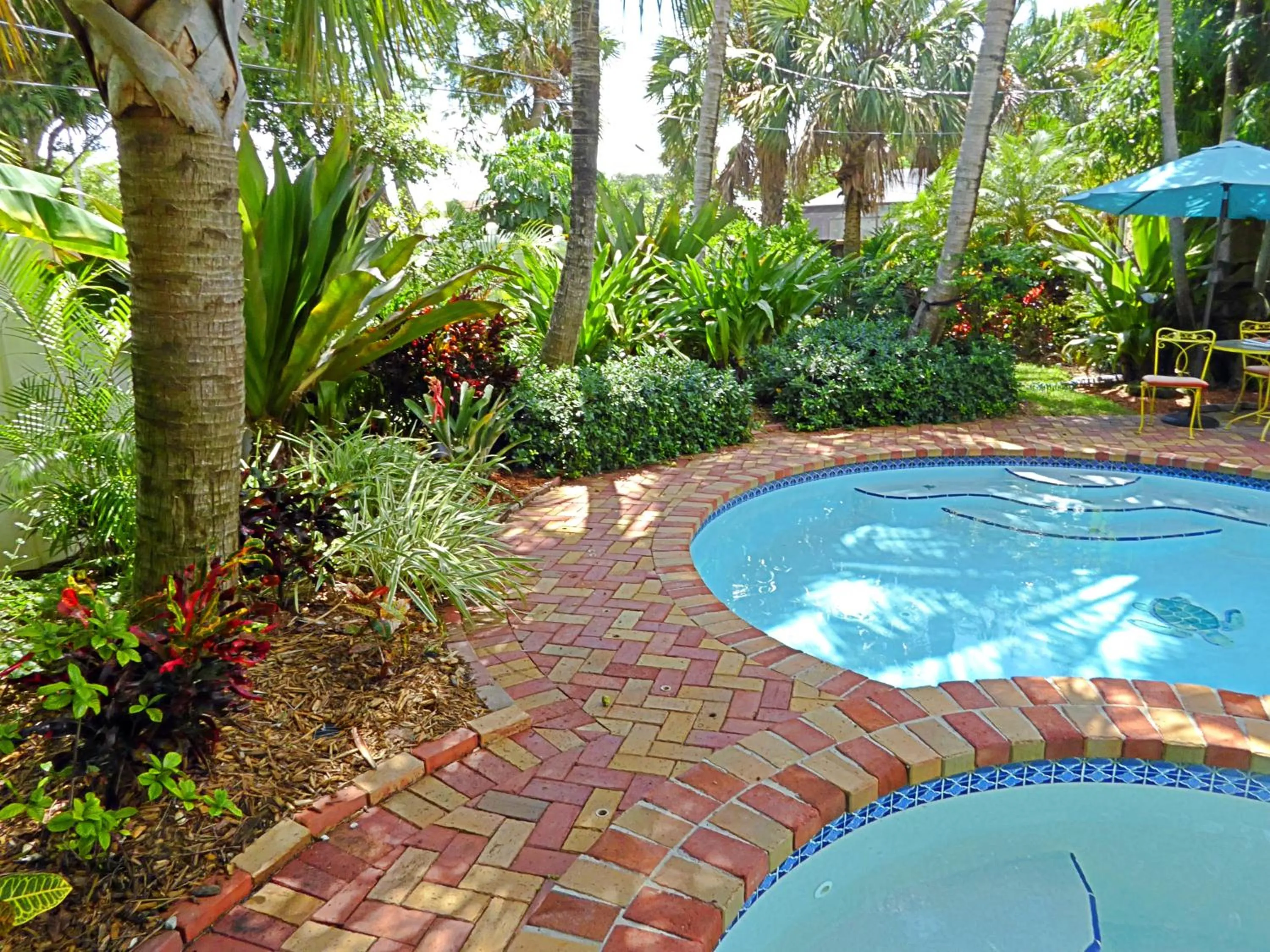 Patio in Magical villa -Private pool-spa & garden