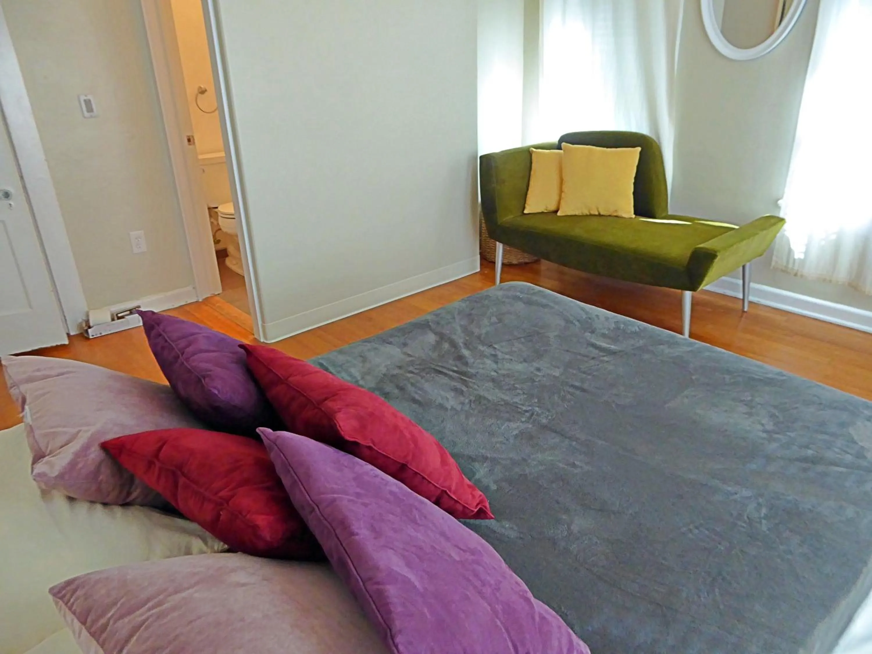 Bathroom, Bed in Magical villa -Private pool-spa & garden