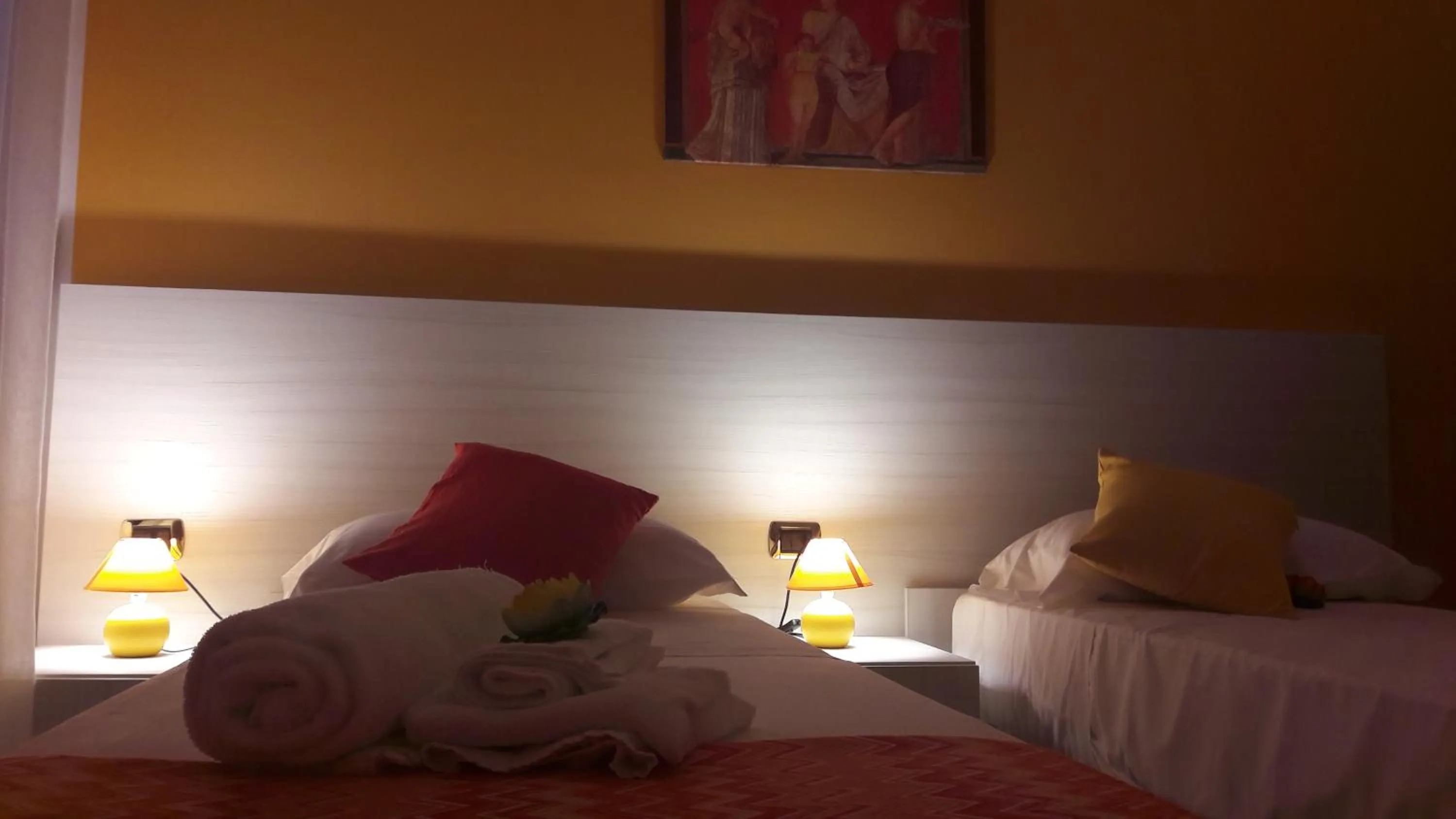 Photo of the whole room, Bed in B&B Cornelia