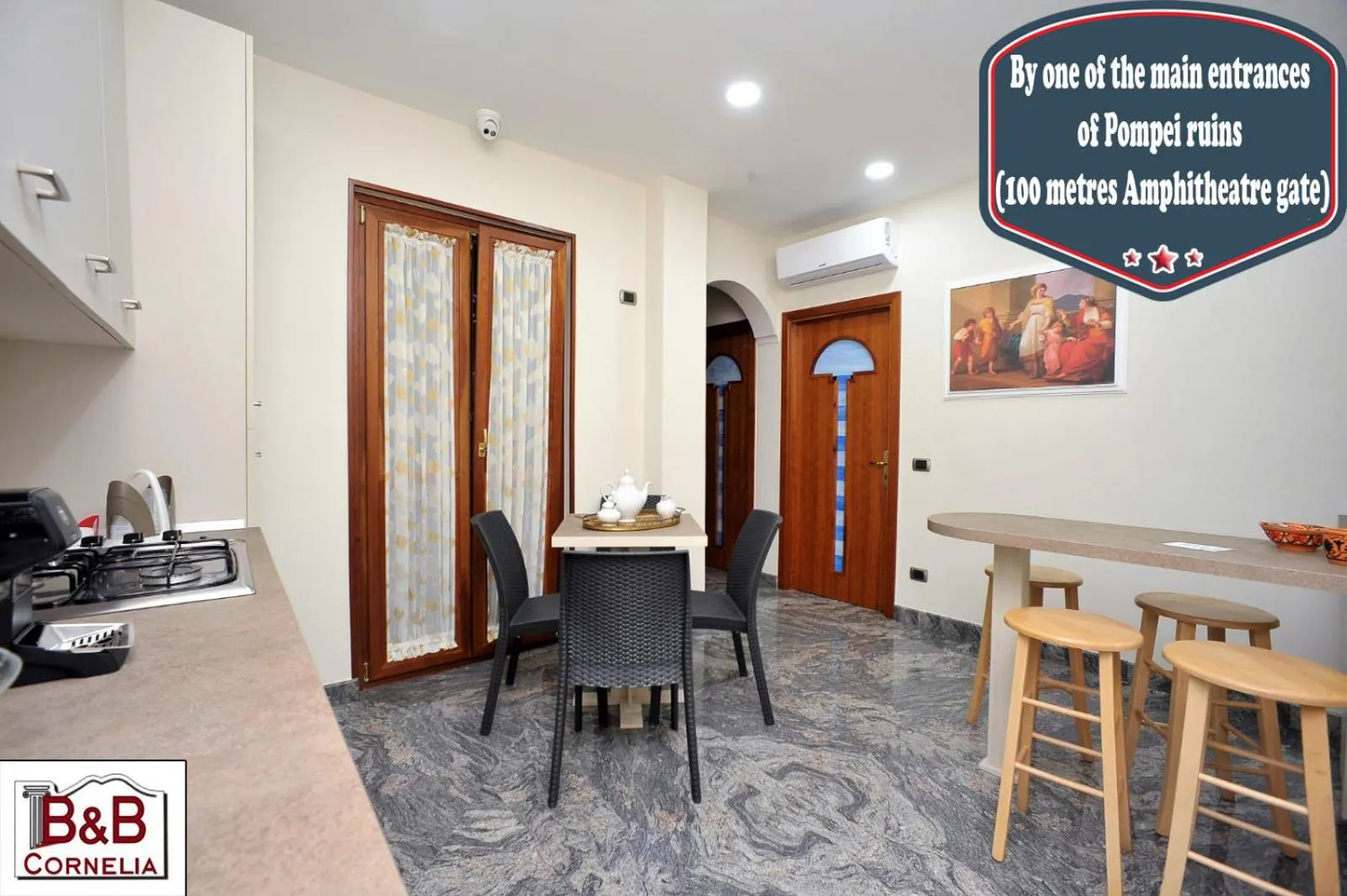 Food and drinks in B&B Cornelia