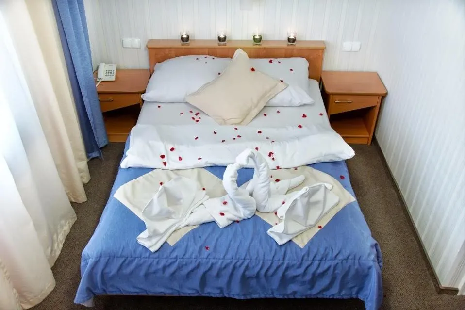 Photo of the whole room, Bed in Vistula Hotel