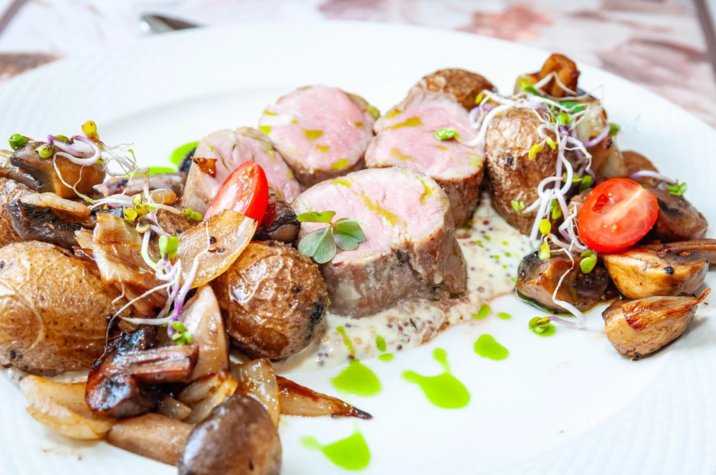 Food in Vistula Hotel