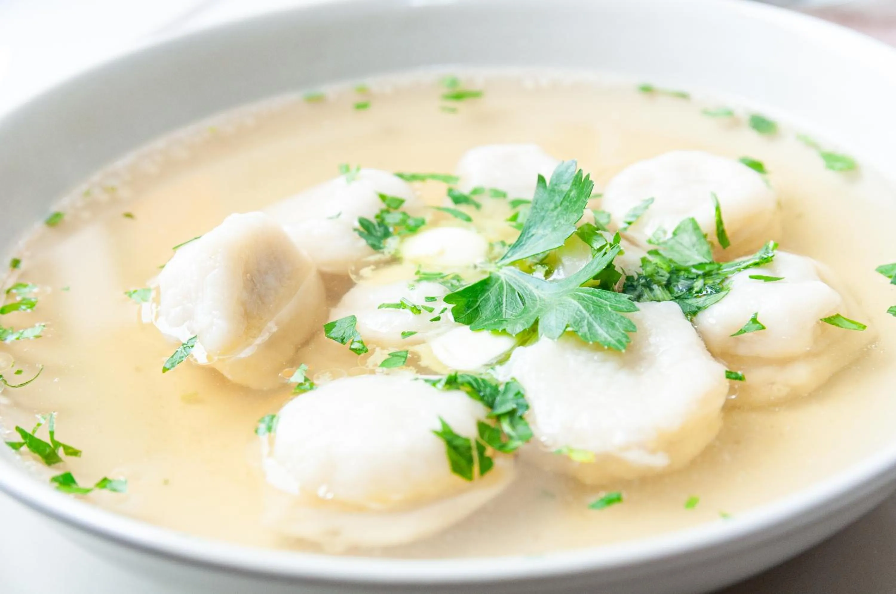 Food close-up in Vistula Hotel