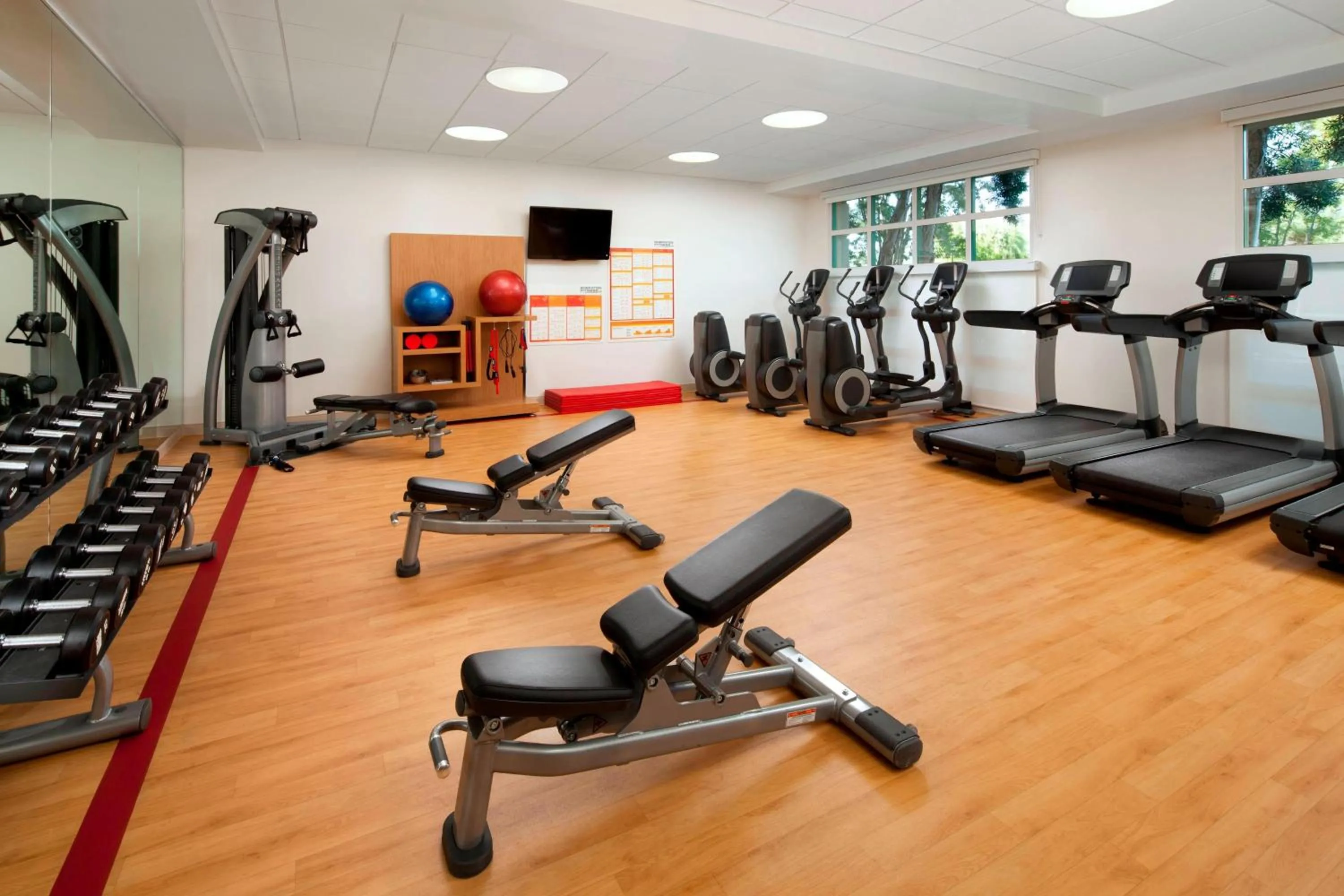 Fitness centre/facilities in Sheraton San Jose Silicon Valley