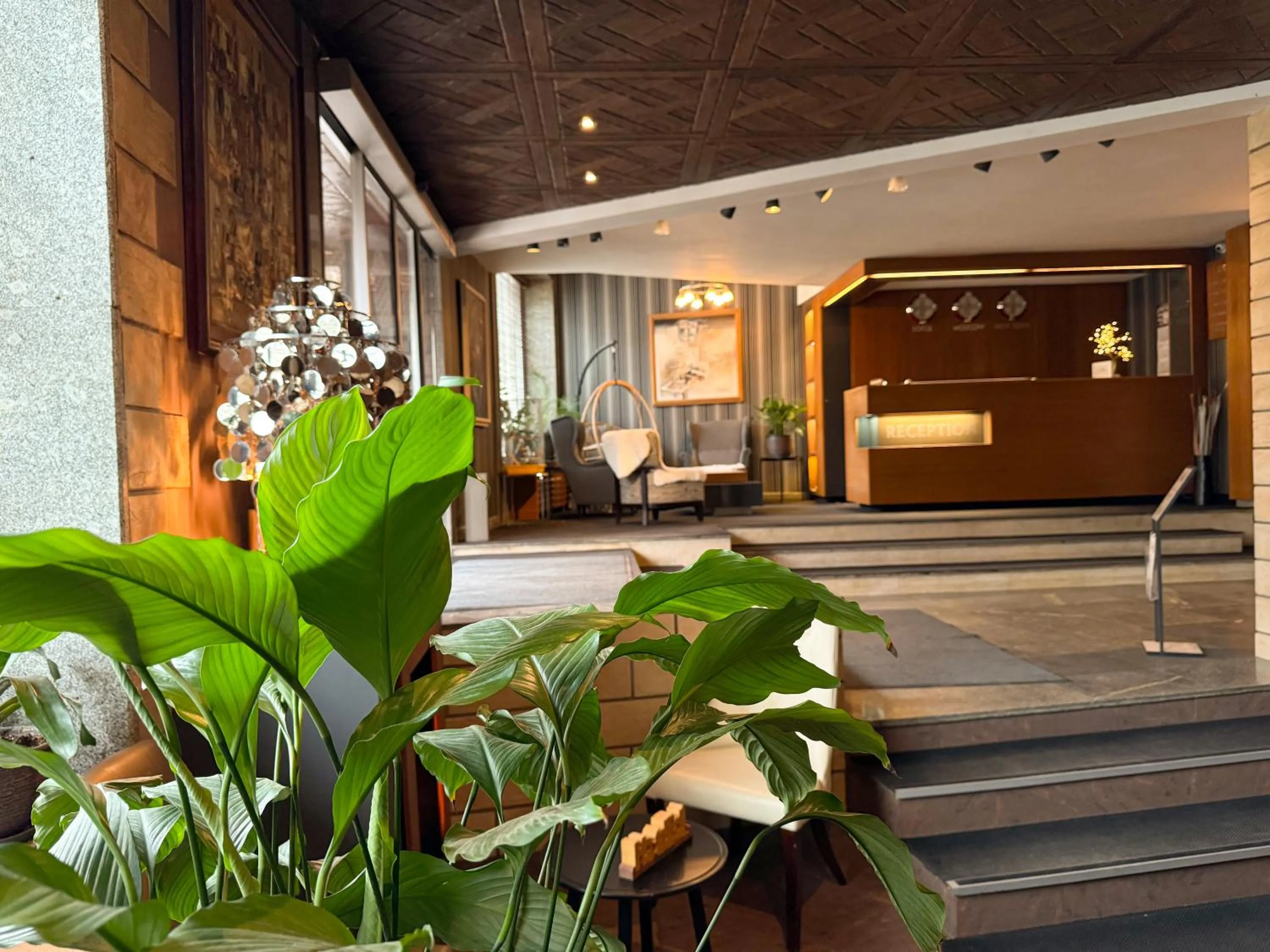Lobby or reception in Family Hotel EDI