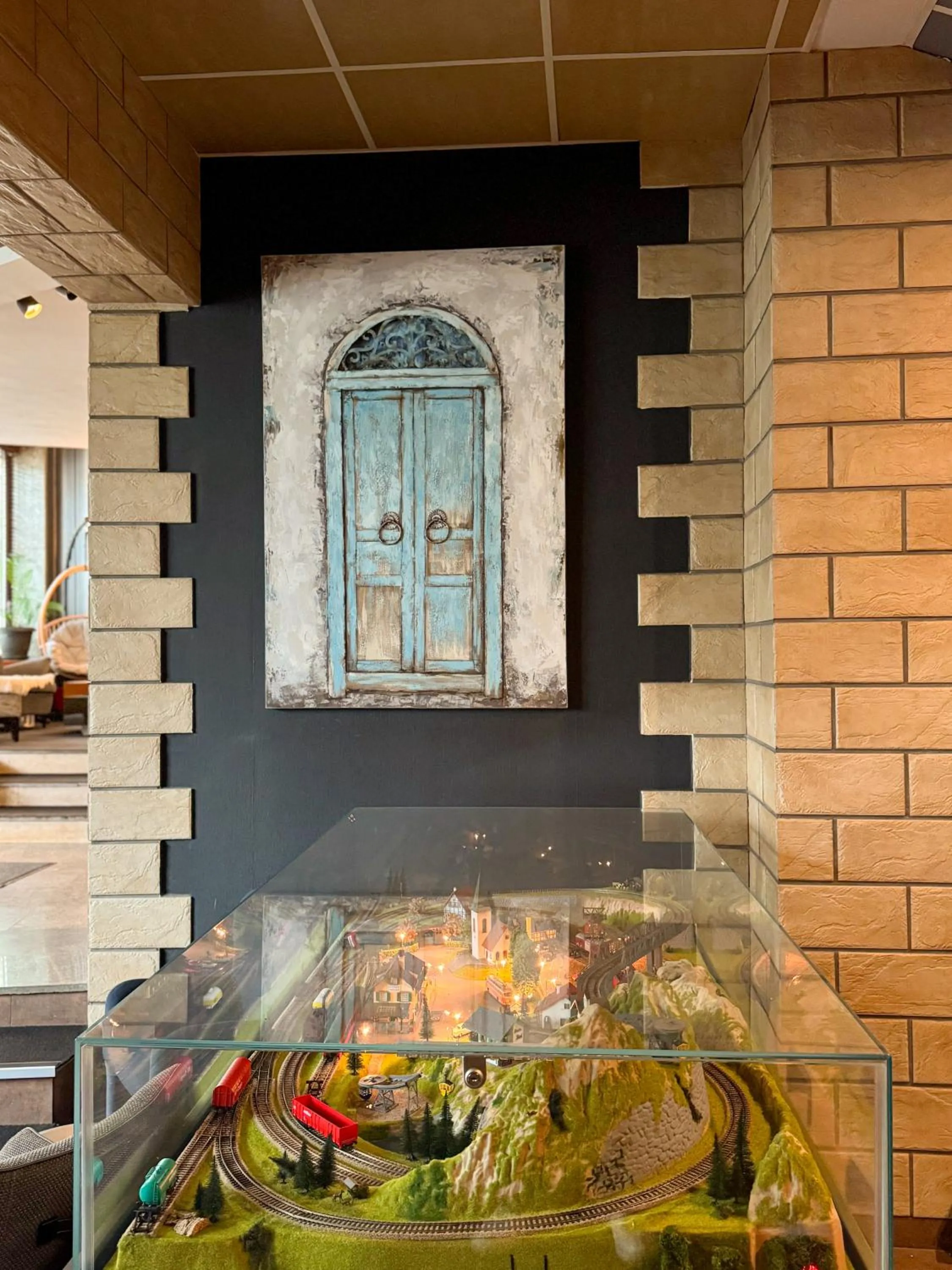 Lobby or reception in Family Hotel EDI