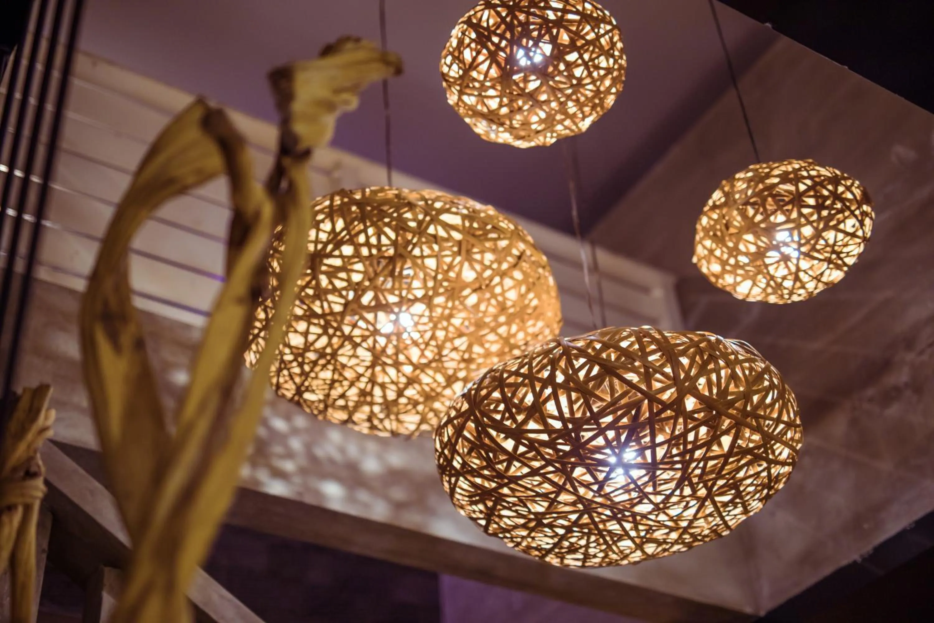 Decorative detail in Lot 33 Boutique Hotel