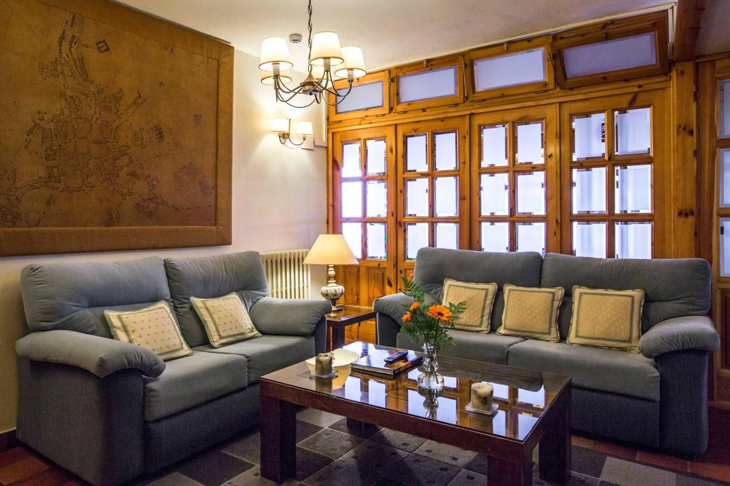 Communal lounge/ TV room in Hotel Casa Camila