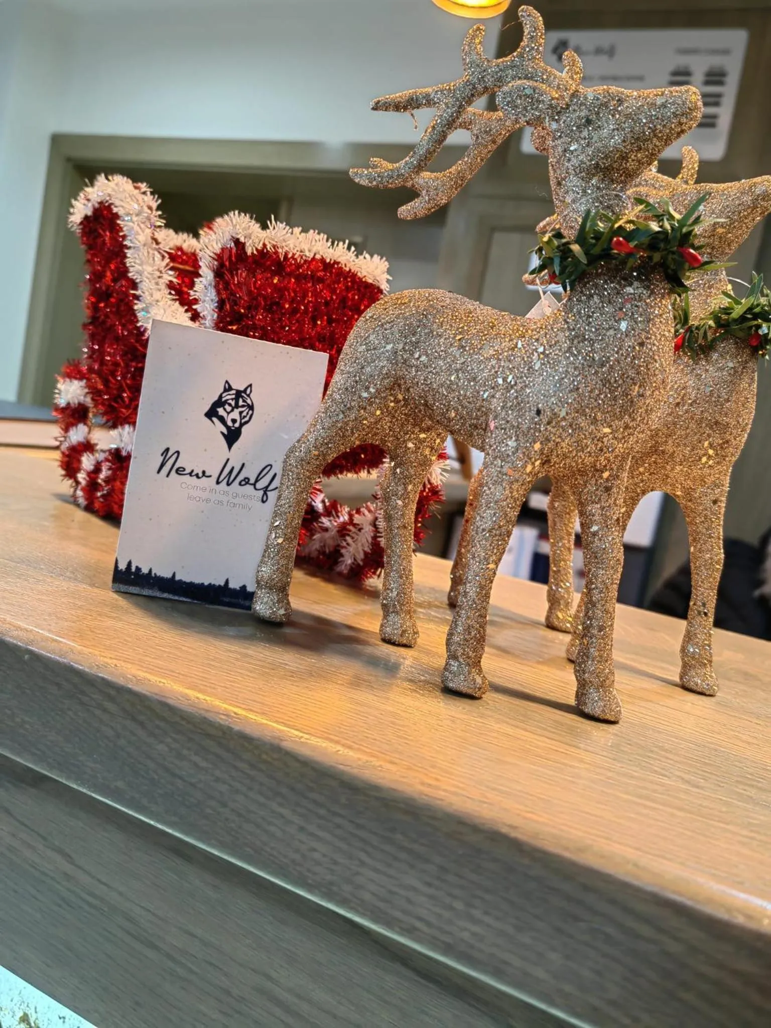 Decorative detail in New Wolf