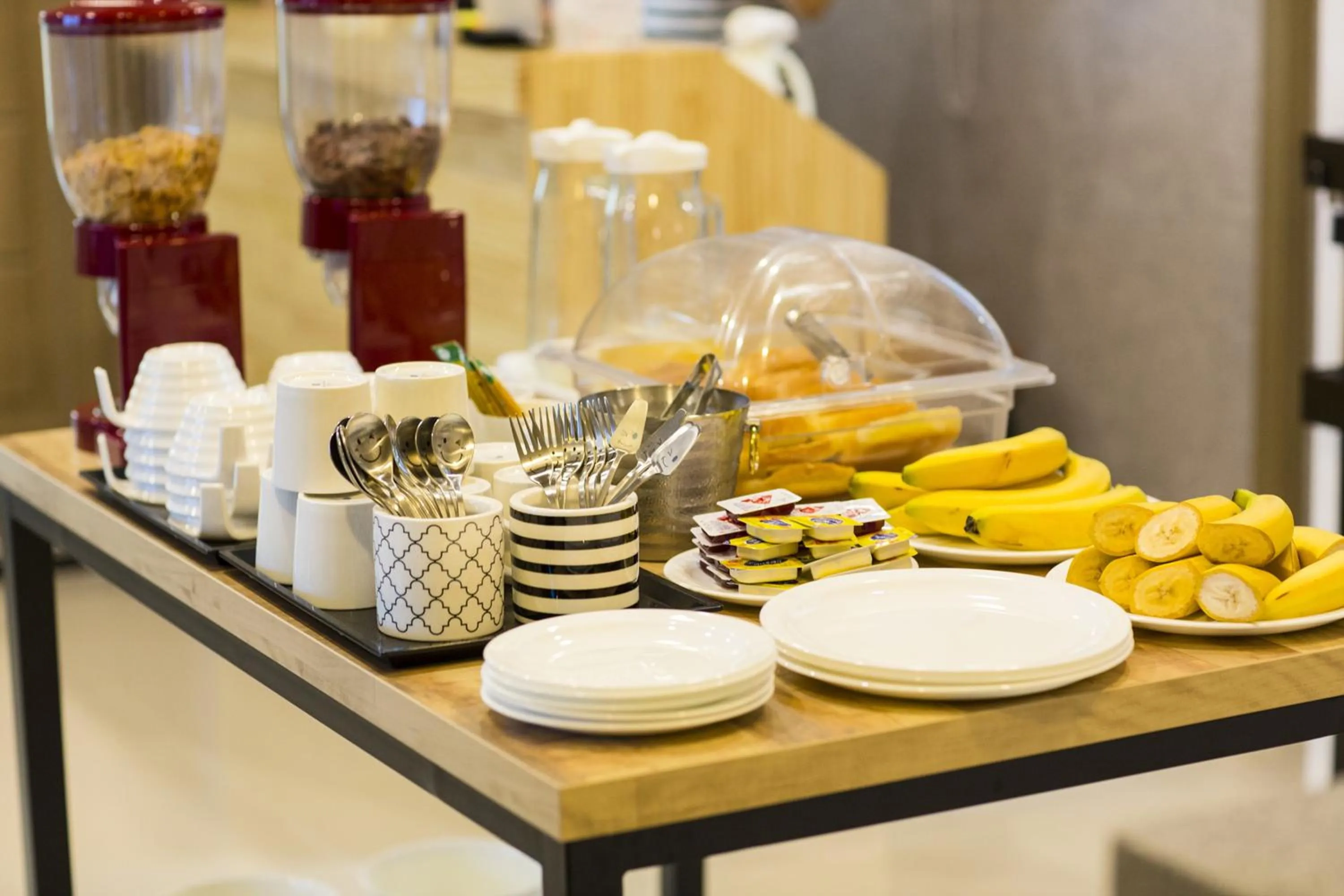 American breakfast in O'guest in Haeundae