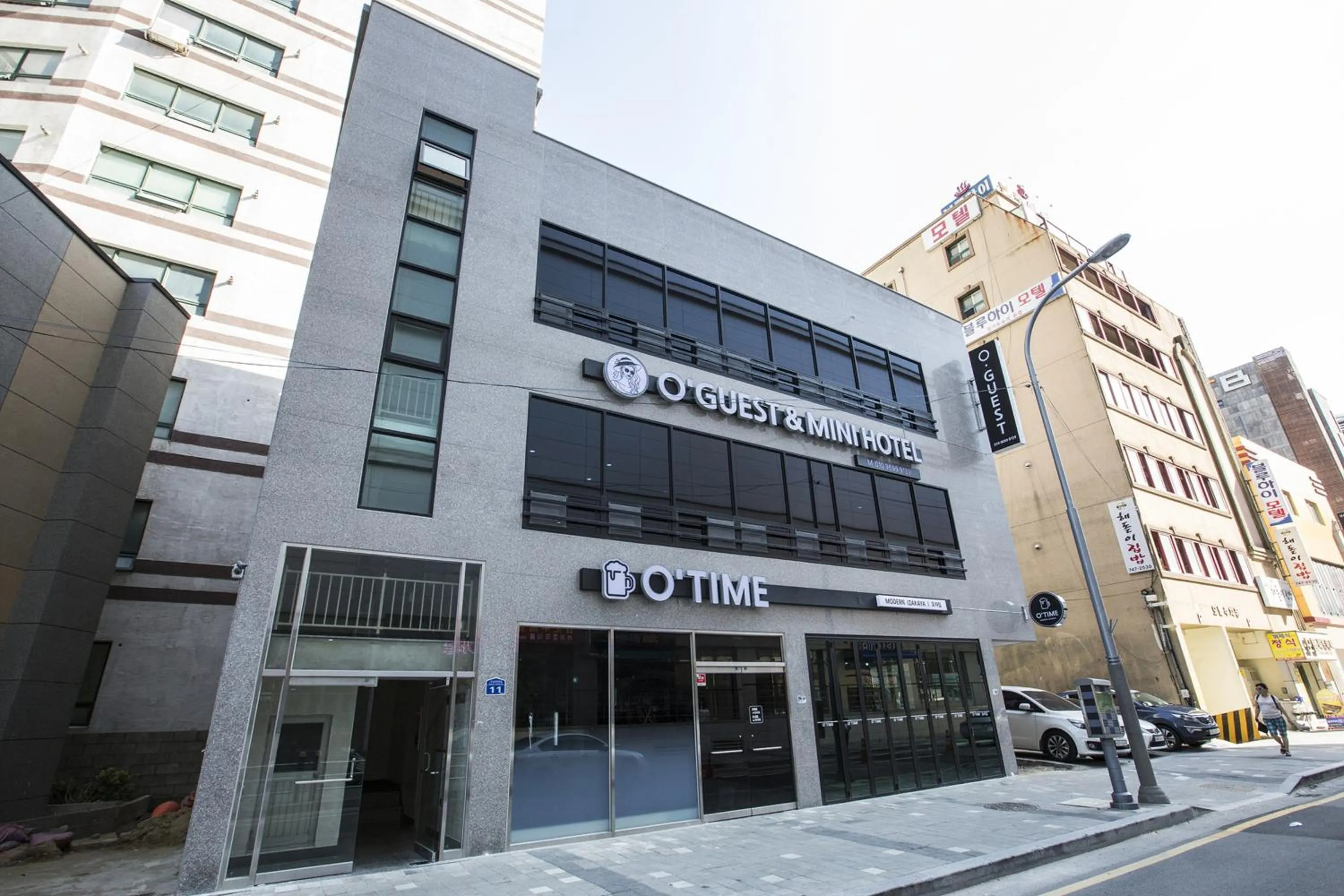 Facade/entrance in O'guest in Haeundae