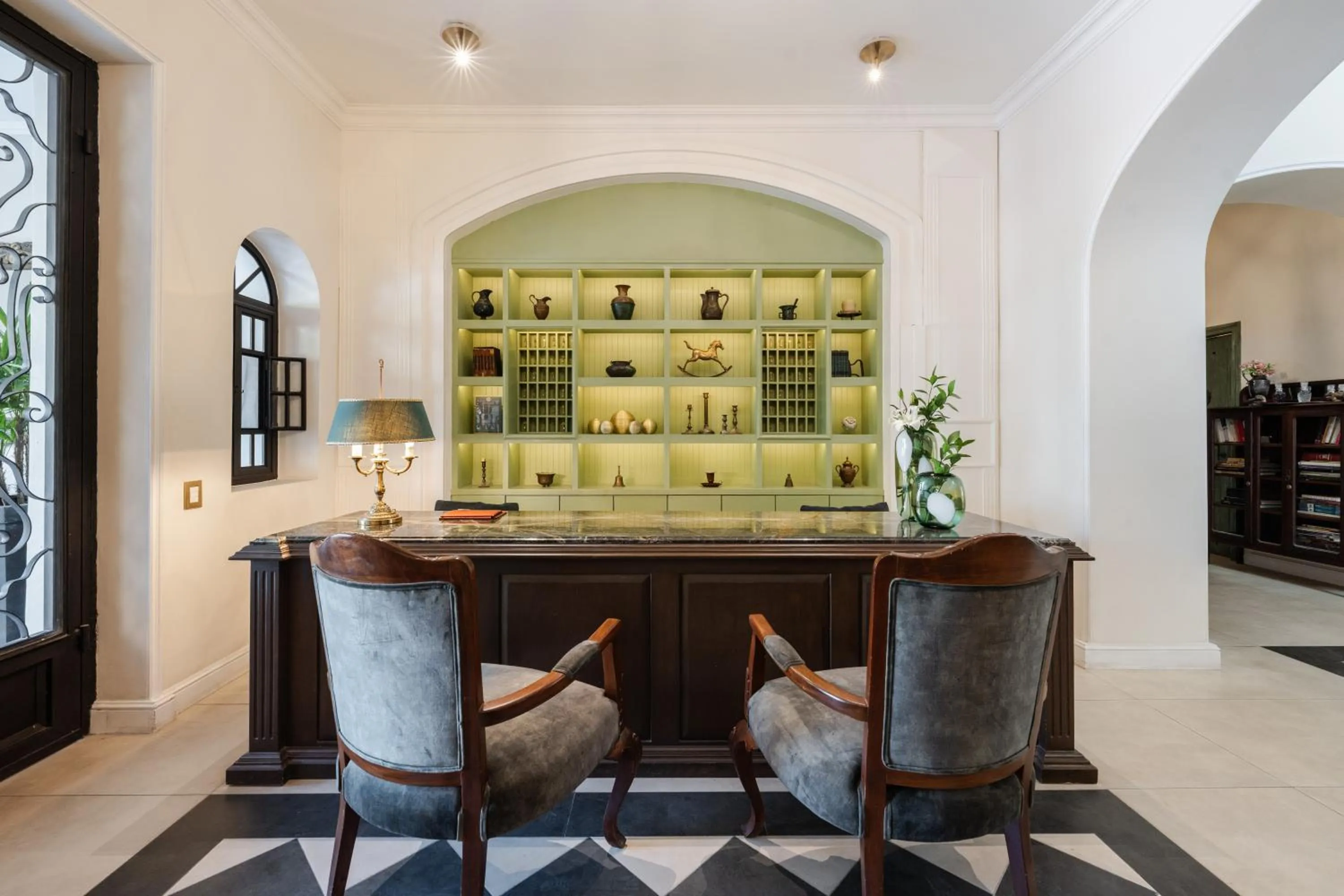 Lobby or reception in Villa Ganz Boutique Hotel