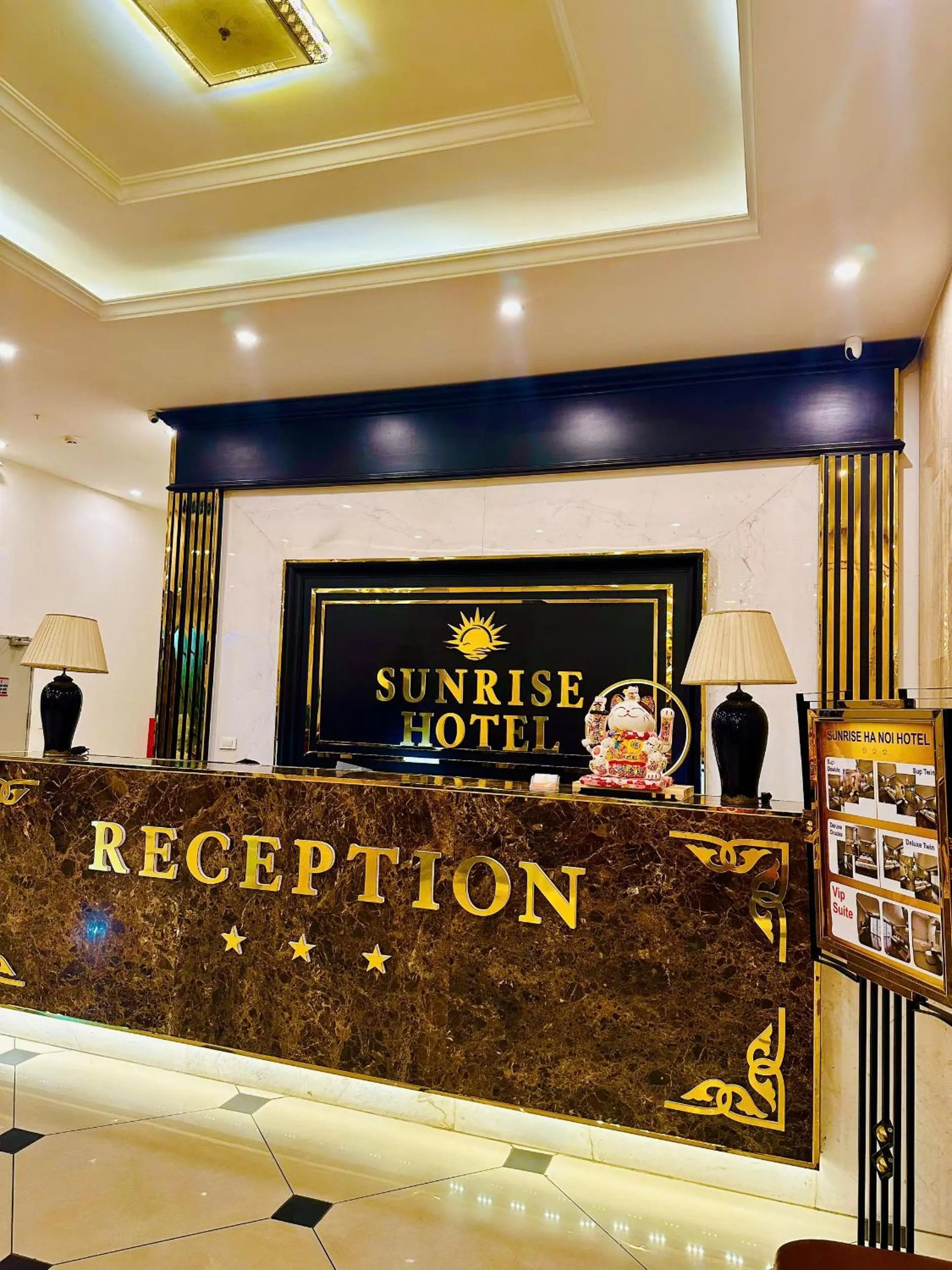 Lobby or reception in Sunrise Hanoi Hotel