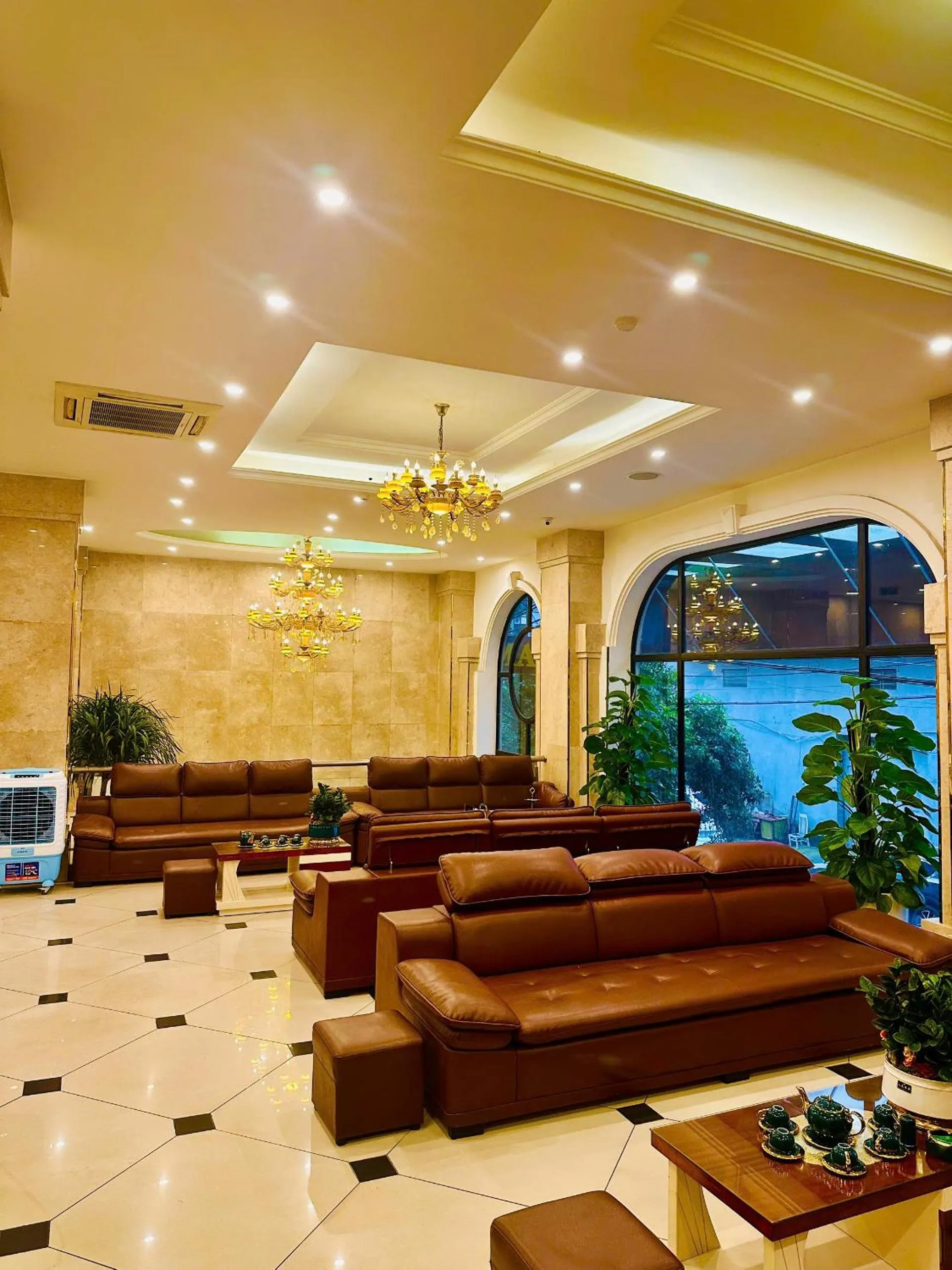 Seating area in Sunrise Hanoi Hotel