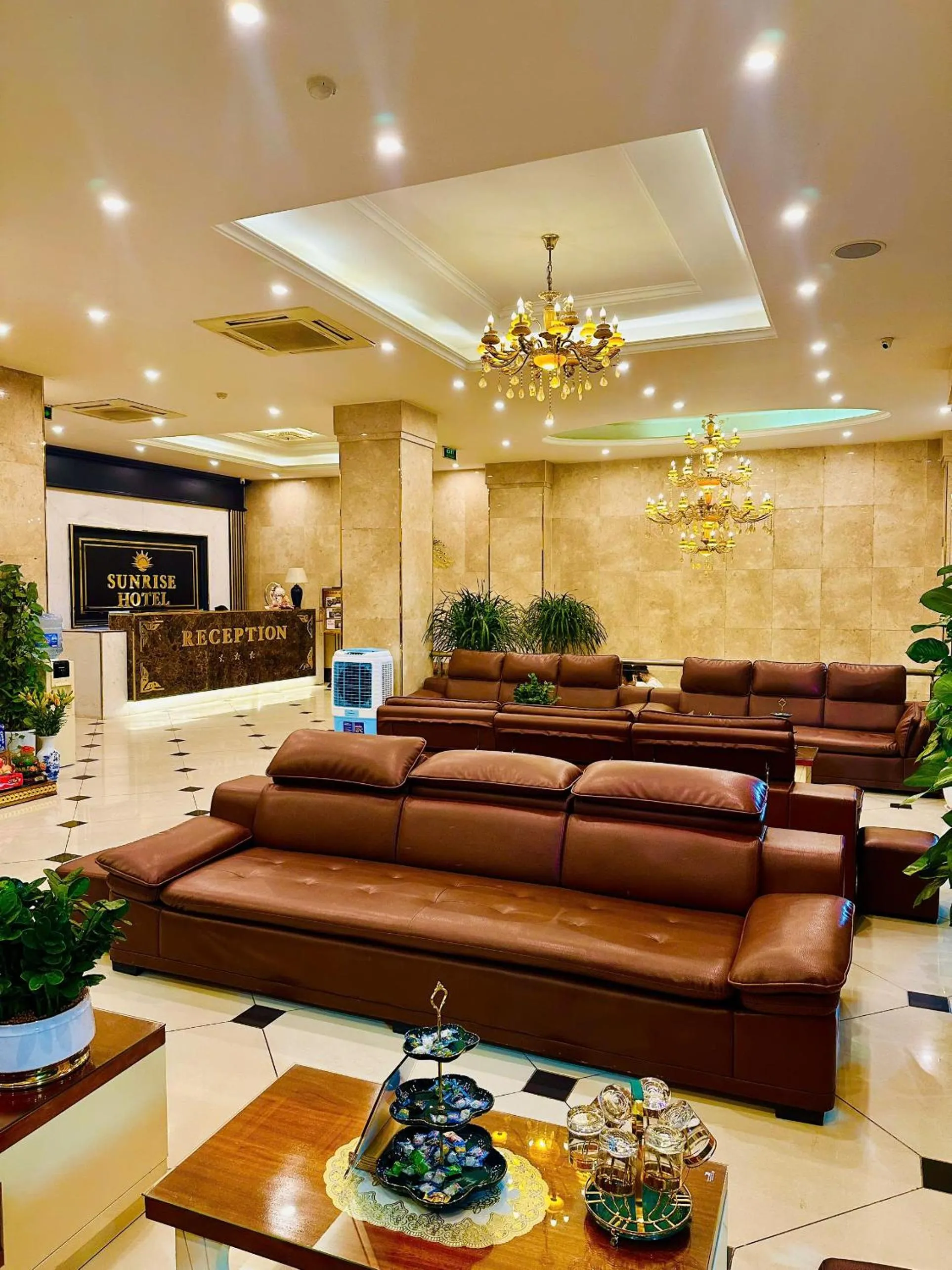 Seating area in Sunrise Hanoi Hotel