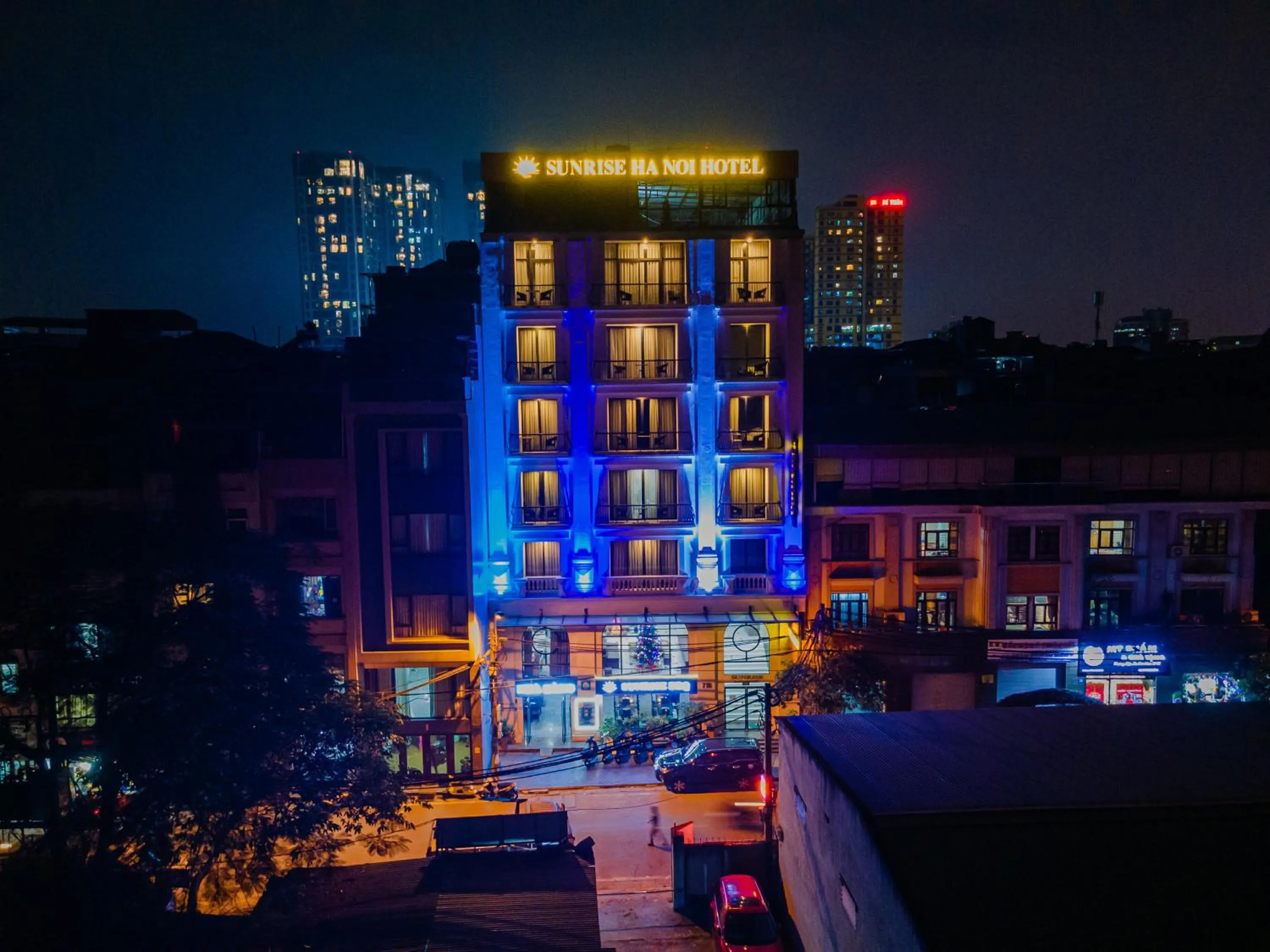 Property building in Sunrise Hanoi Hotel