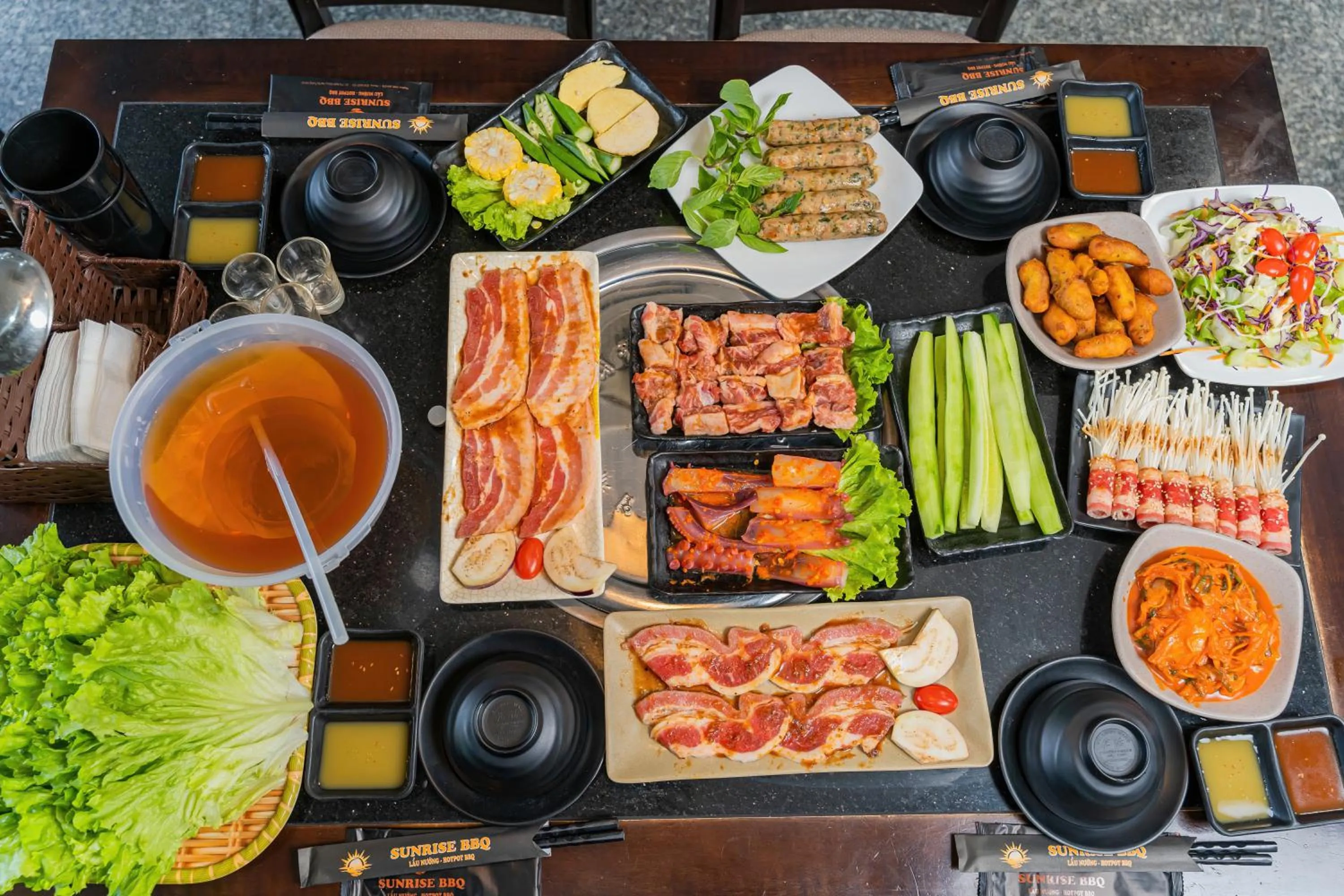 Food and drinks in Sunrise Hanoi Hotel