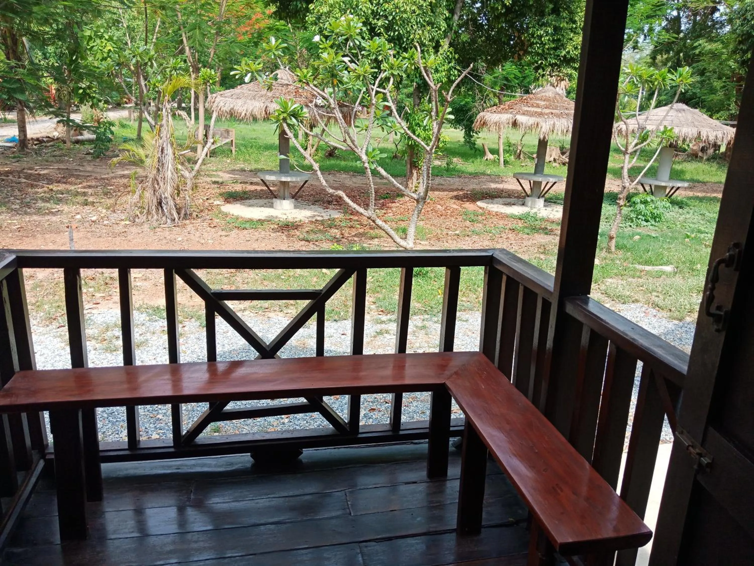 Patio in Sisatchanalai Heritage Resort