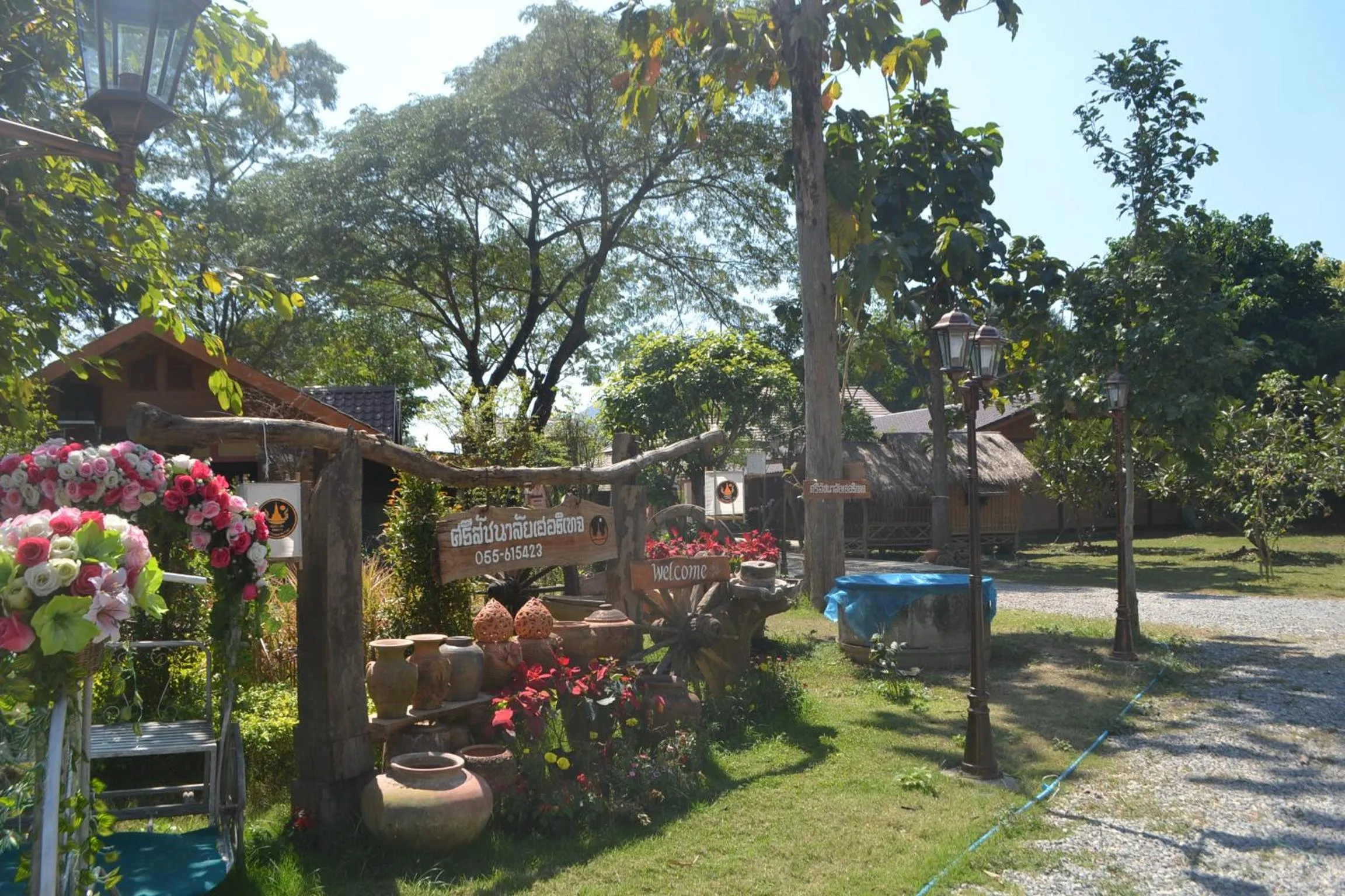 Spring in Sisatchanalai Heritage Resort