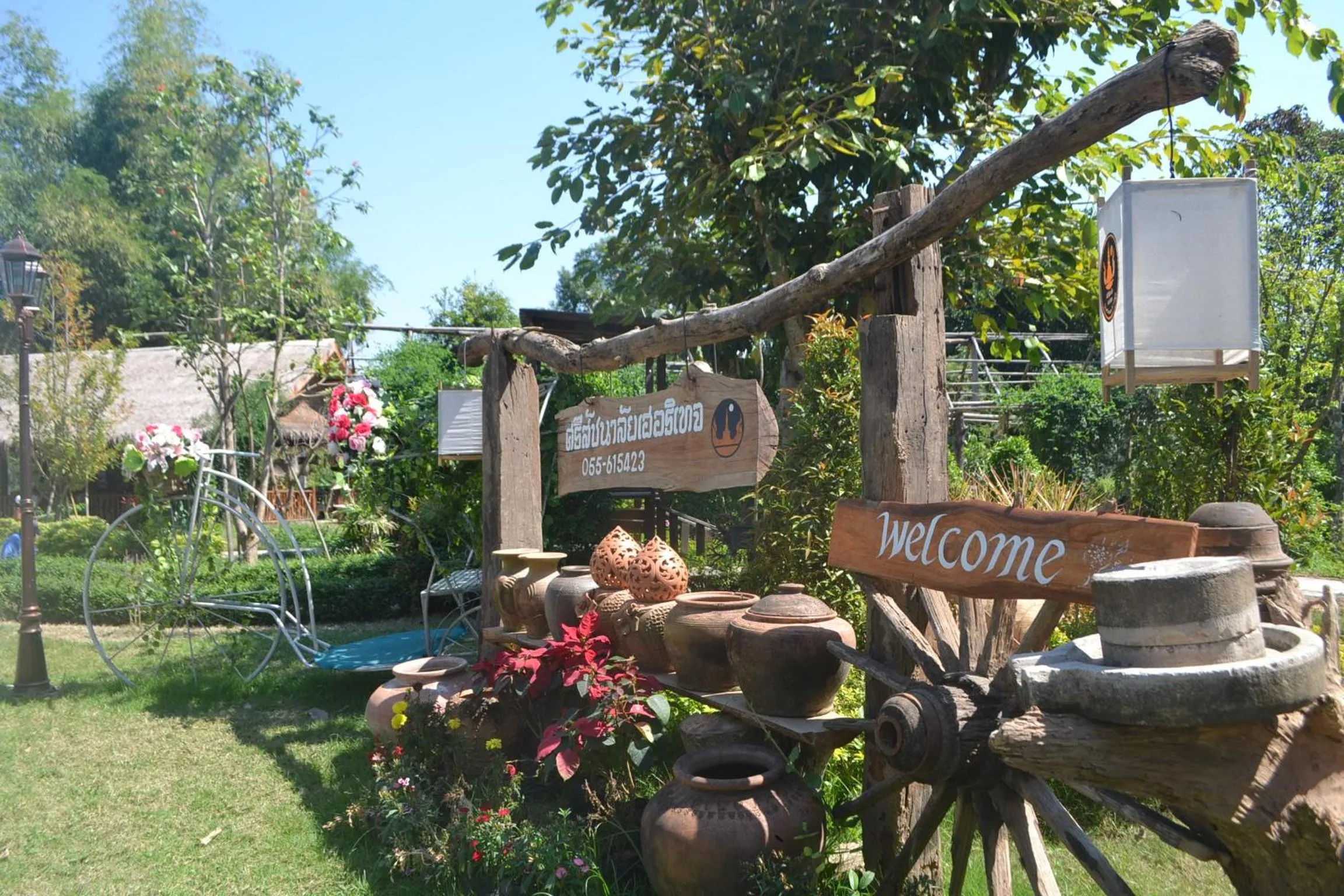 Spring in Sisatchanalai Heritage Resort