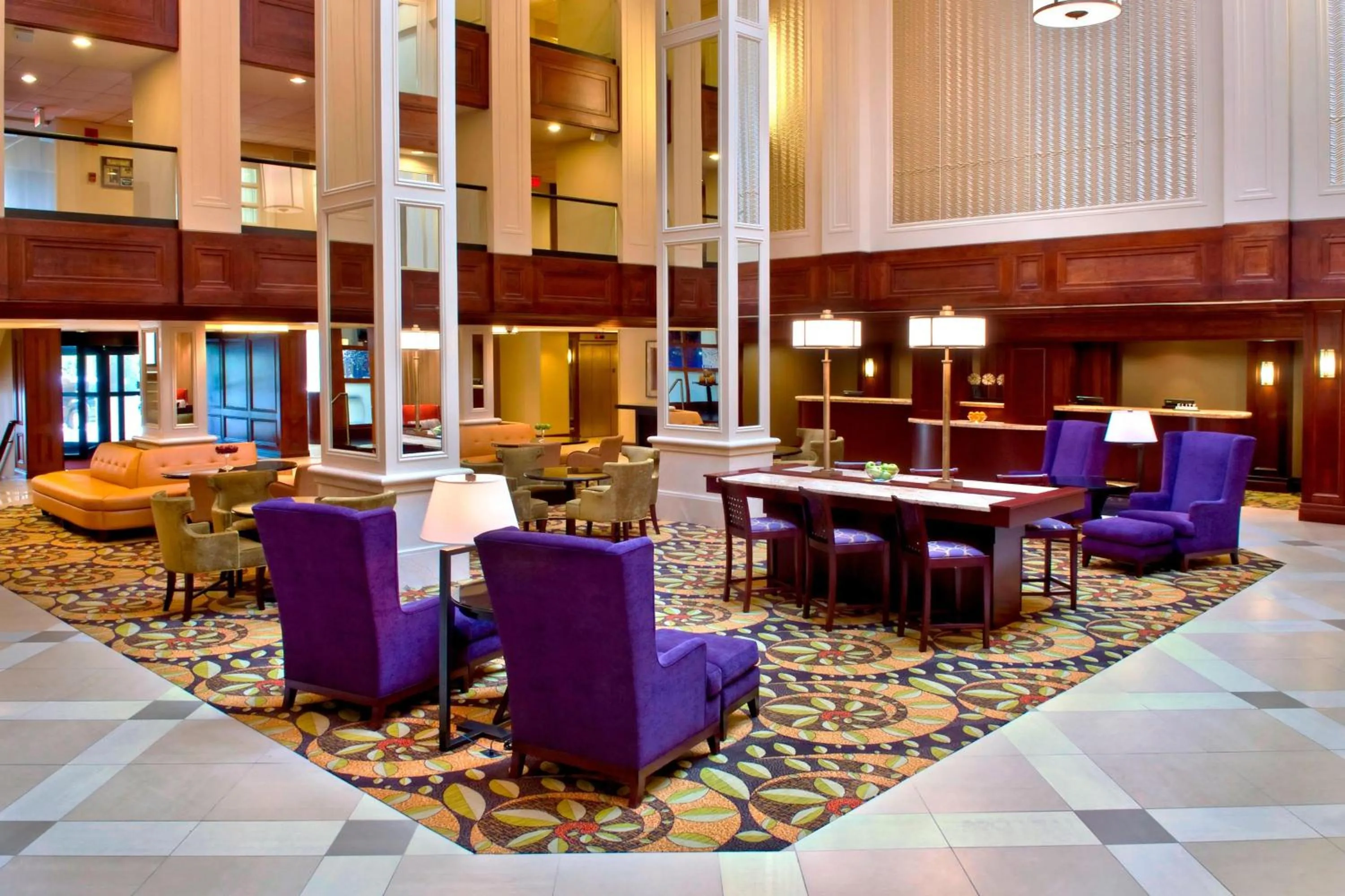 Lobby or reception in Stamford Marriott Hotel & Spa