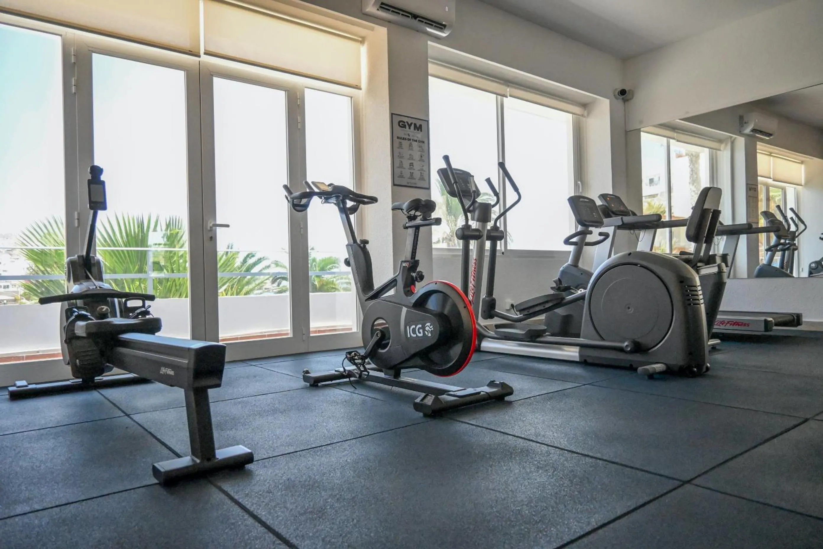 Fitness centre/facilities in Apartamentos Mar y Playa