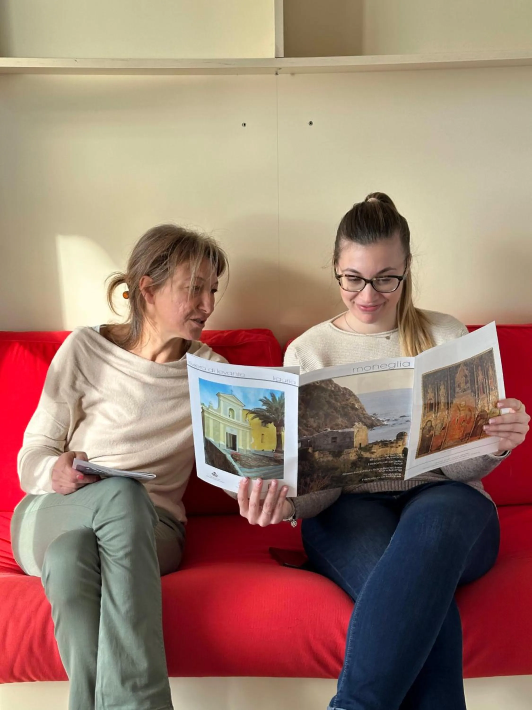 Living room in Giada