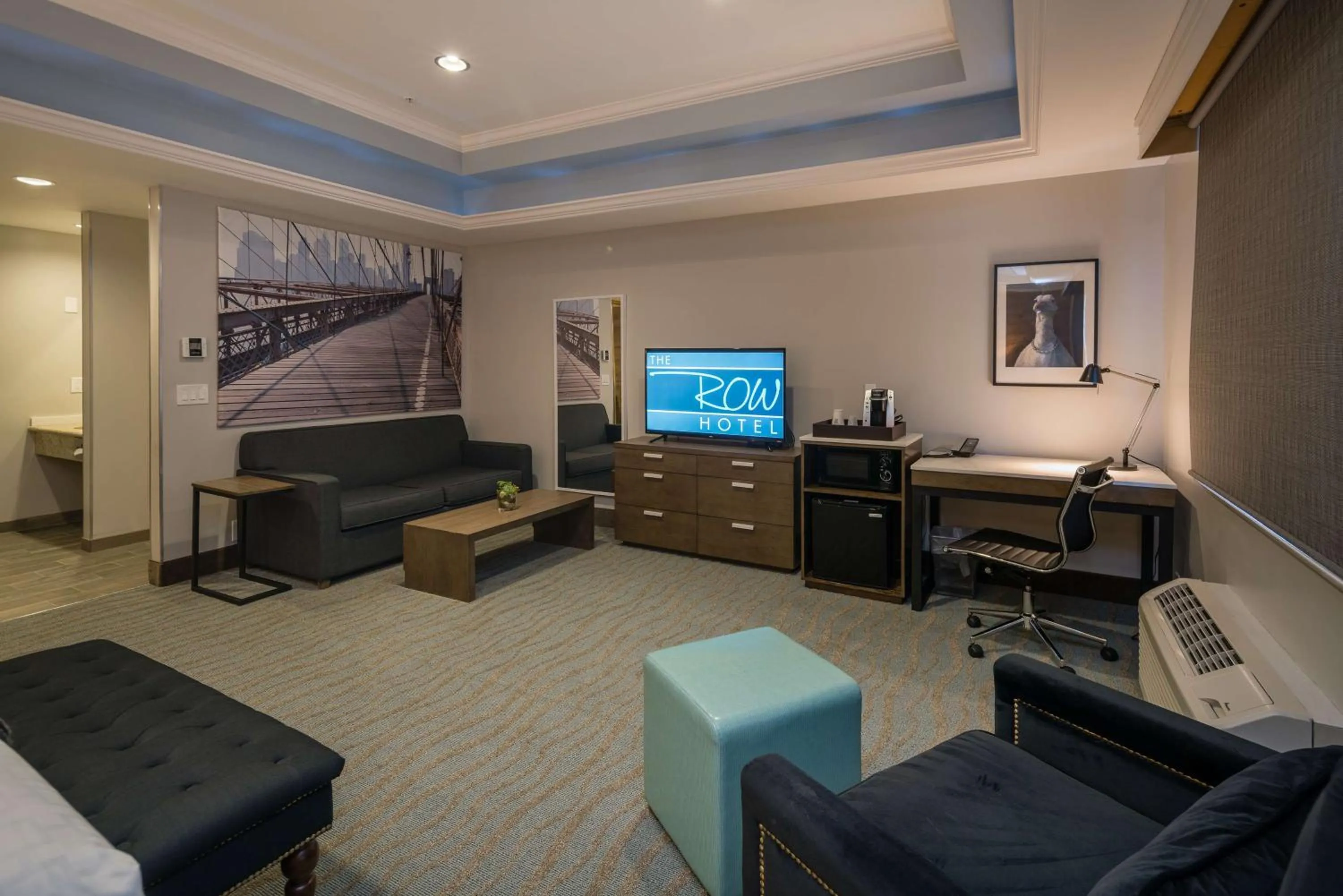 Bedroom in The Row Hotel; BW Signature Collection