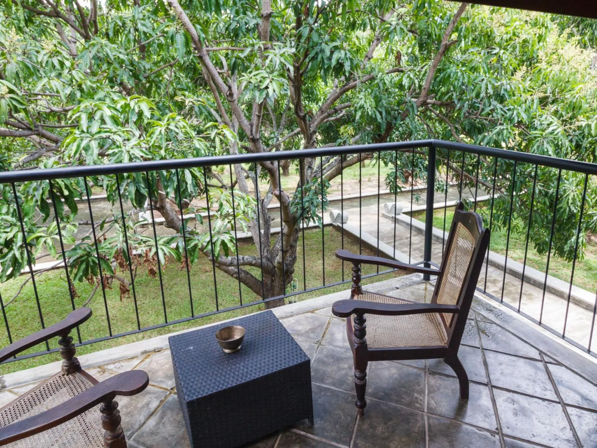 Balcony/Terrace in Sigiriana Resort by Thilanka