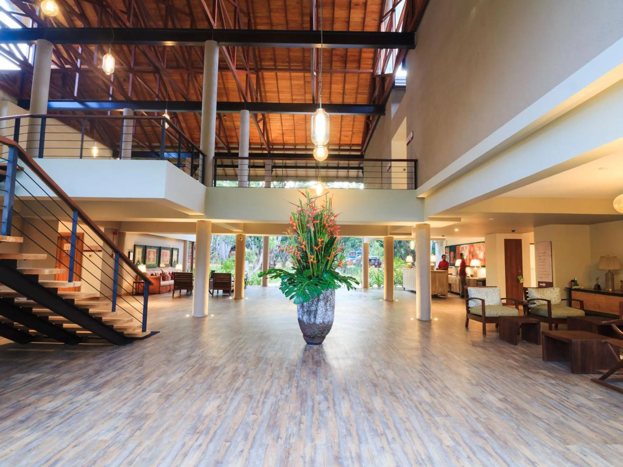 Lobby or reception in Sigiriana Resort by Thilanka