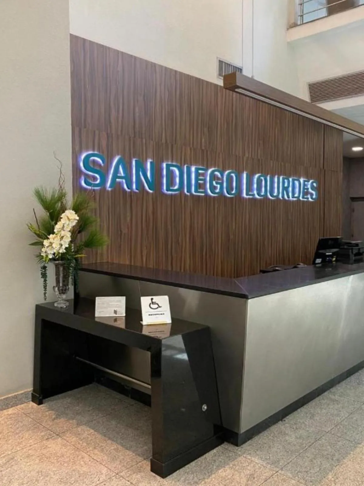 Lobby or reception in San Diego Suítes Lourdes - OFICIAL