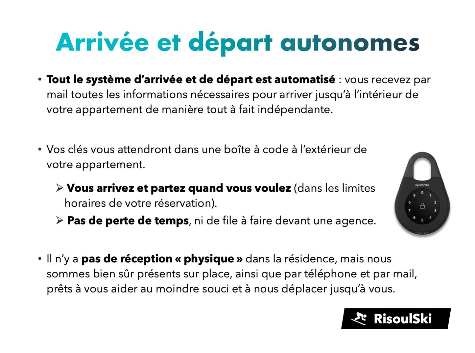 Text overlay in RisoulSki Antarès - Piscine et Sauna